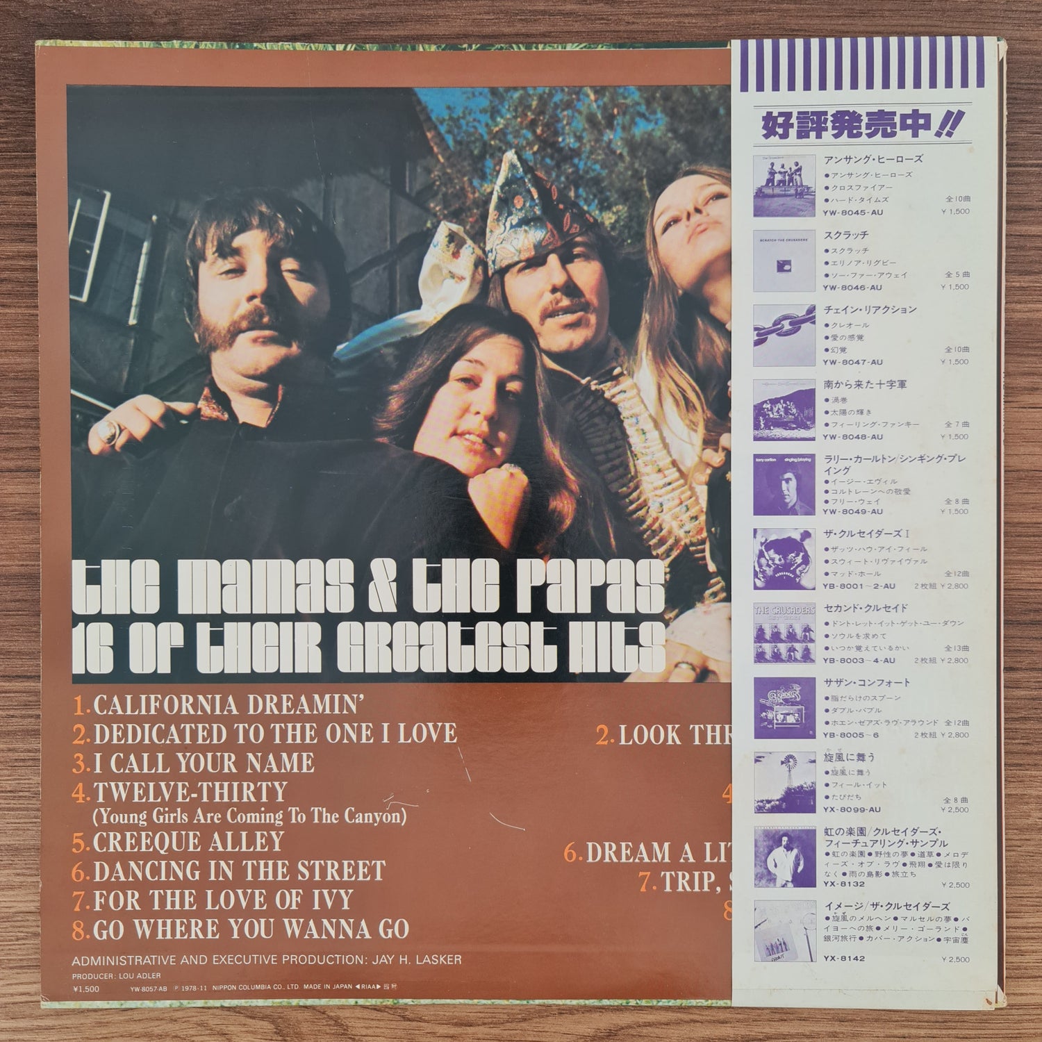 The Mamas & The Papas – 16 Of Their Greatest Hits