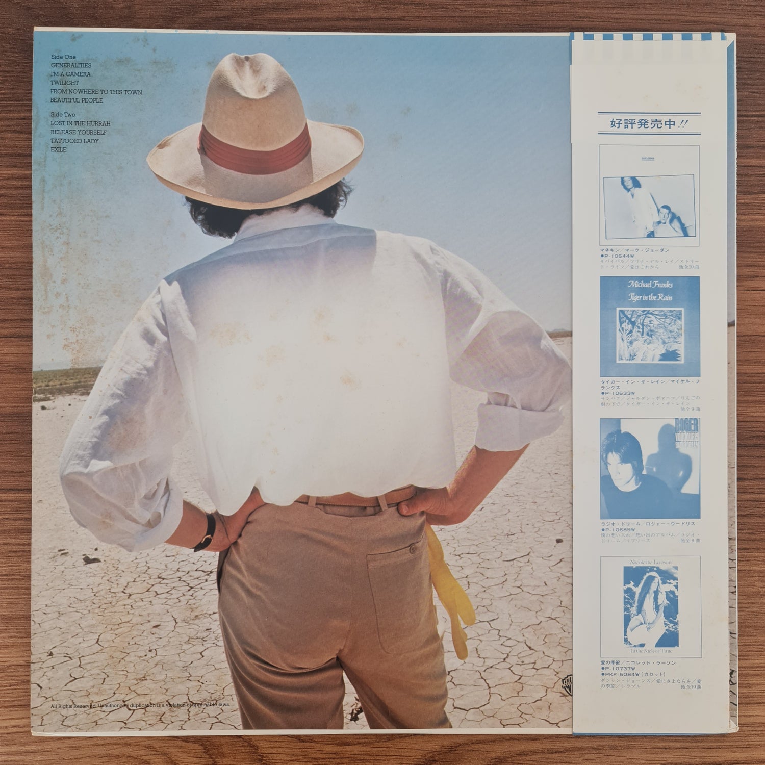 Marc Jordan – Blue Desert