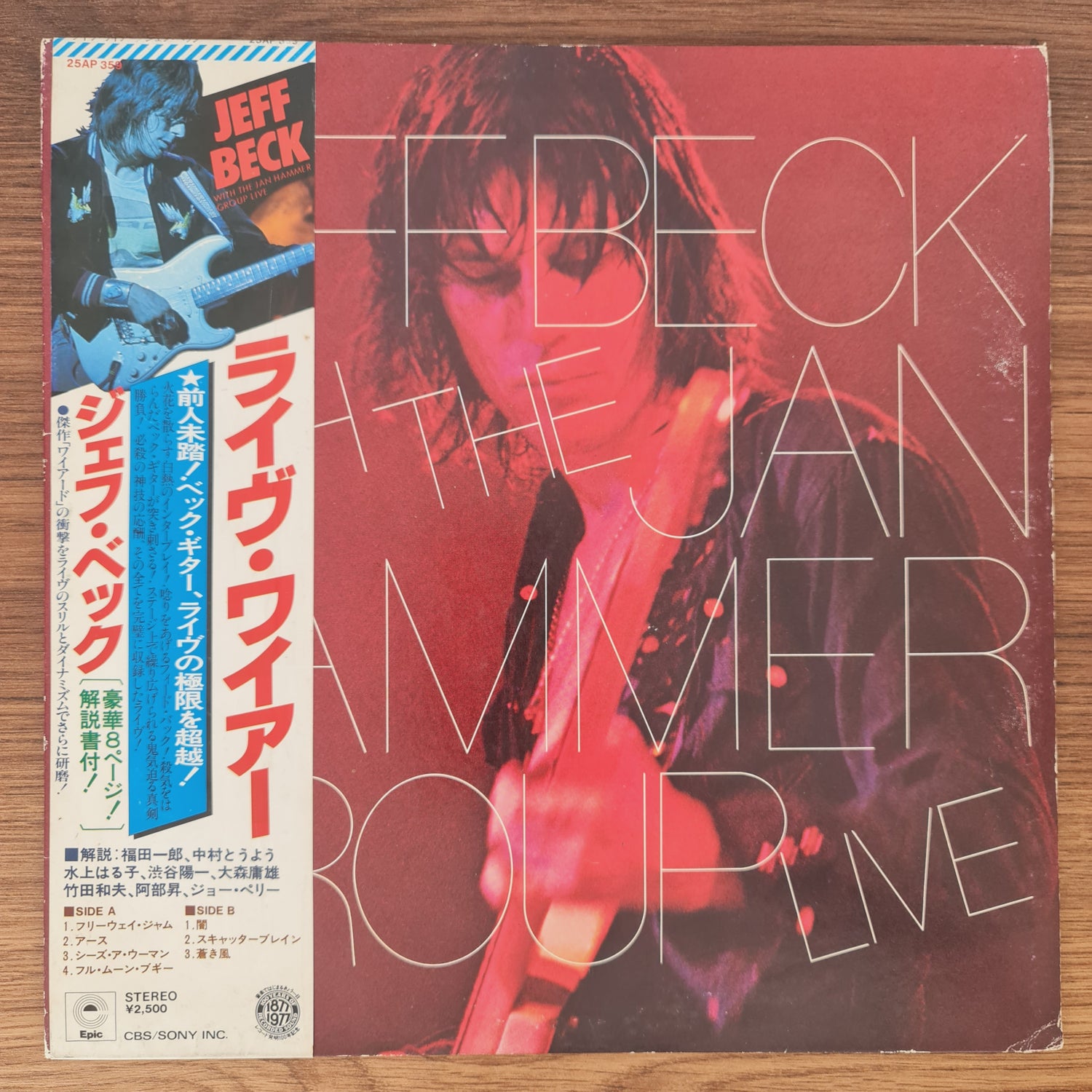 Jeff Beck With The Jan Hammer Group – Live