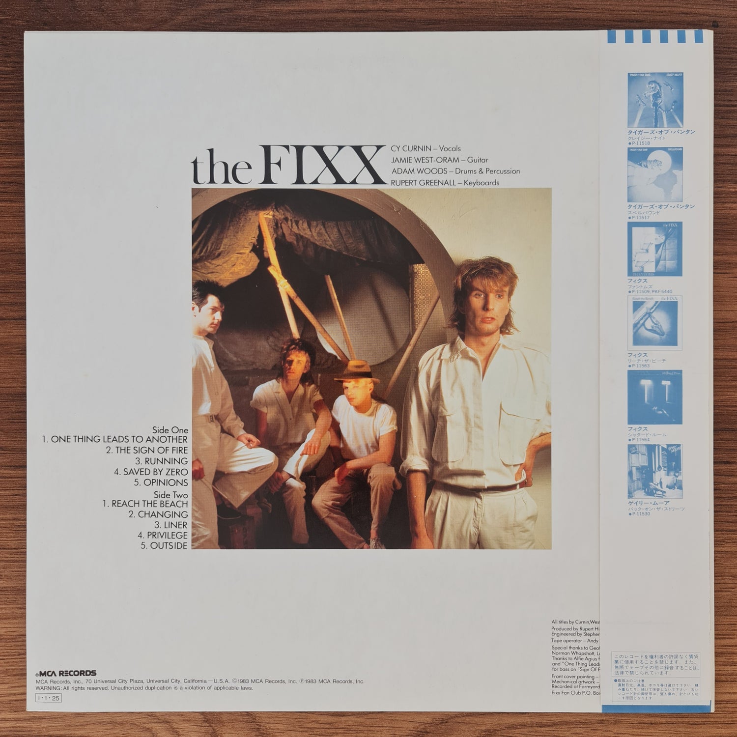 The Fixx – Reach The Beach