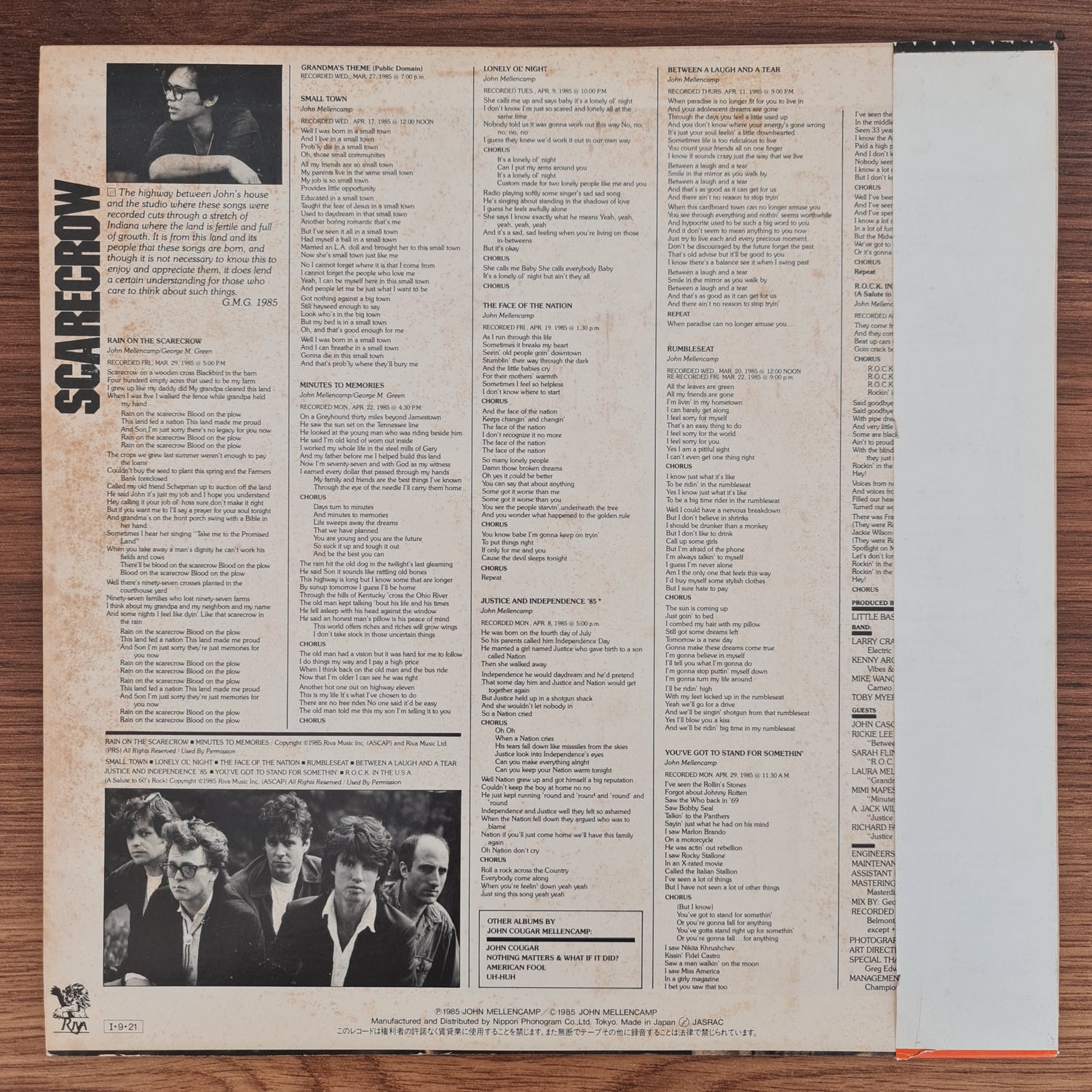 John Cougar Mellencamp – Scarecrow