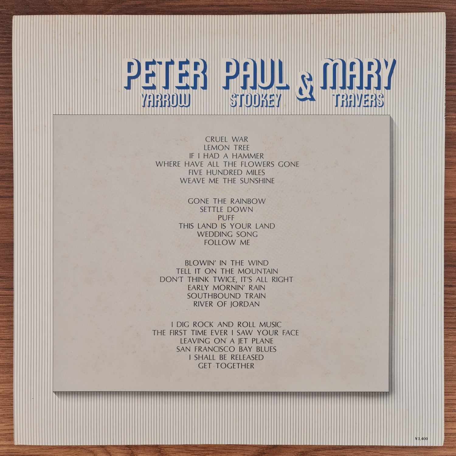 Peter, Paul & Mary – Peter, Paul & Mary