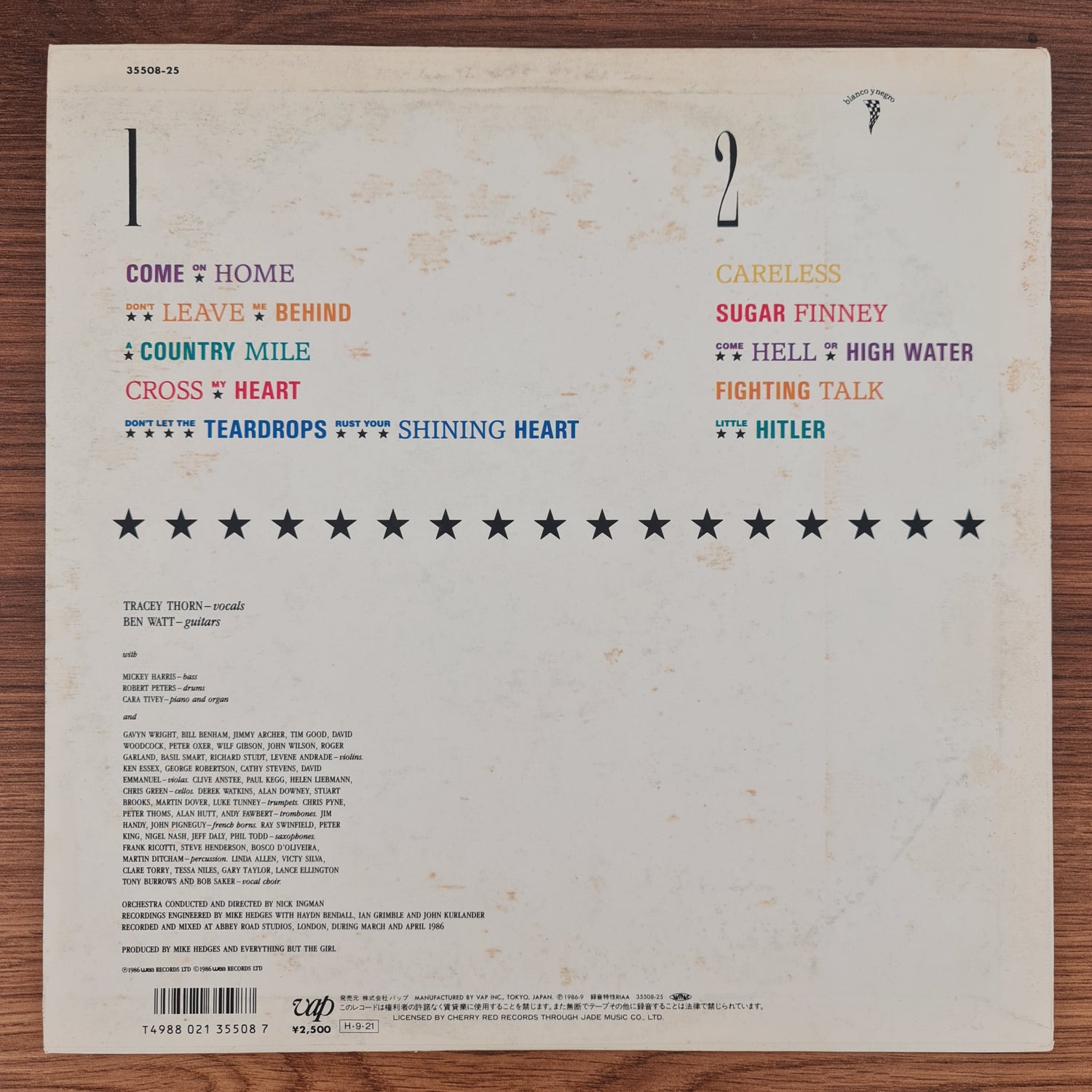 Everything But The Girl – Baby, The Stars Shine Bright