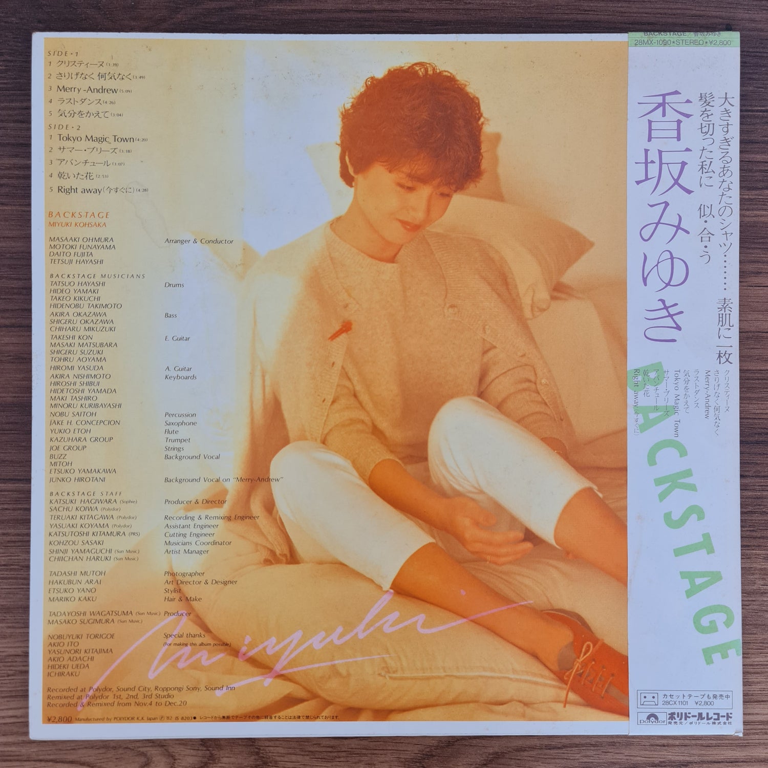 Miyuki Kosaka – Backstage