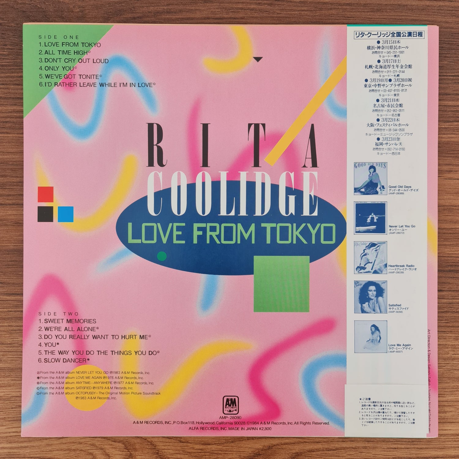 Rita Coolidge – Love From Tokyo