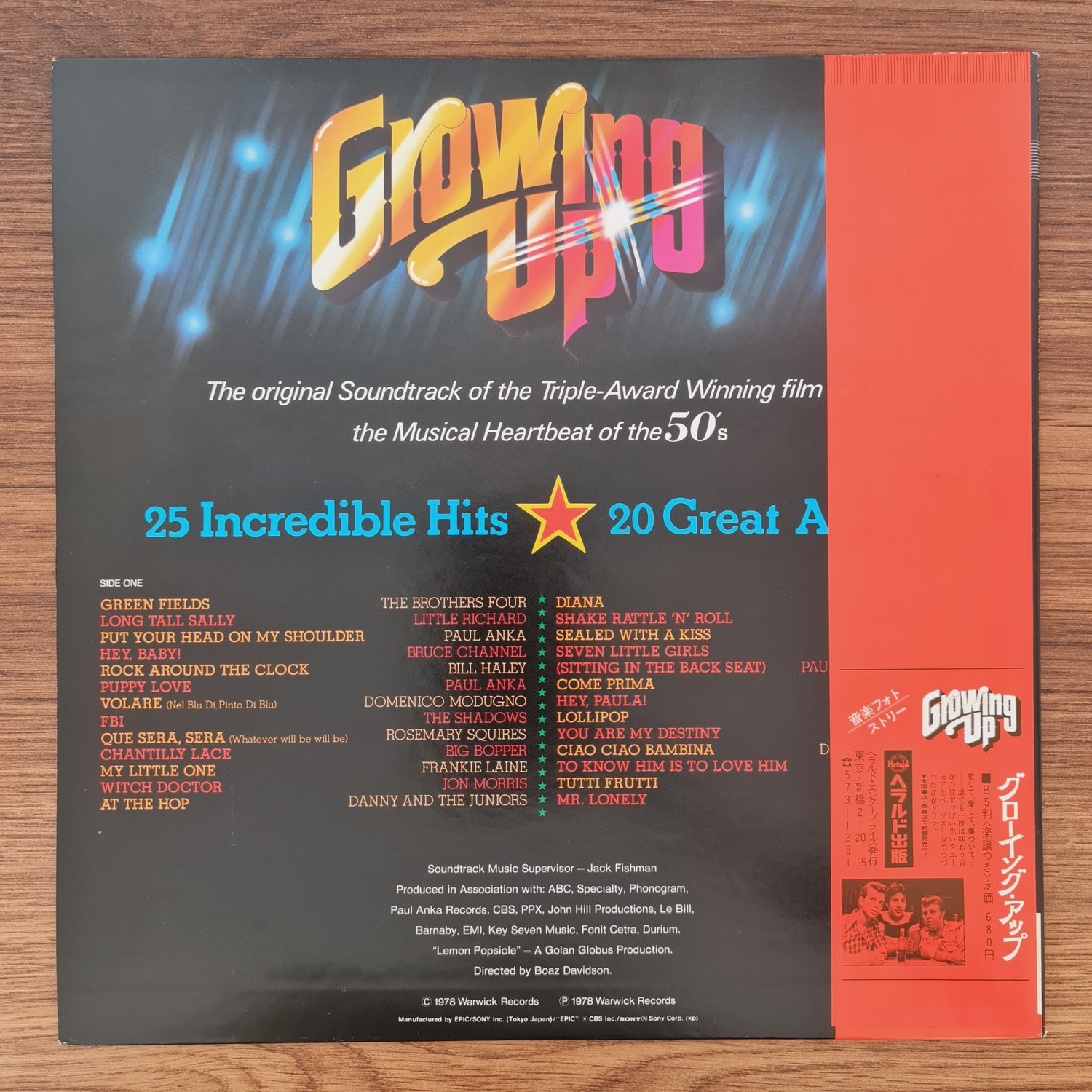 Growing Up Original Sound Track Album