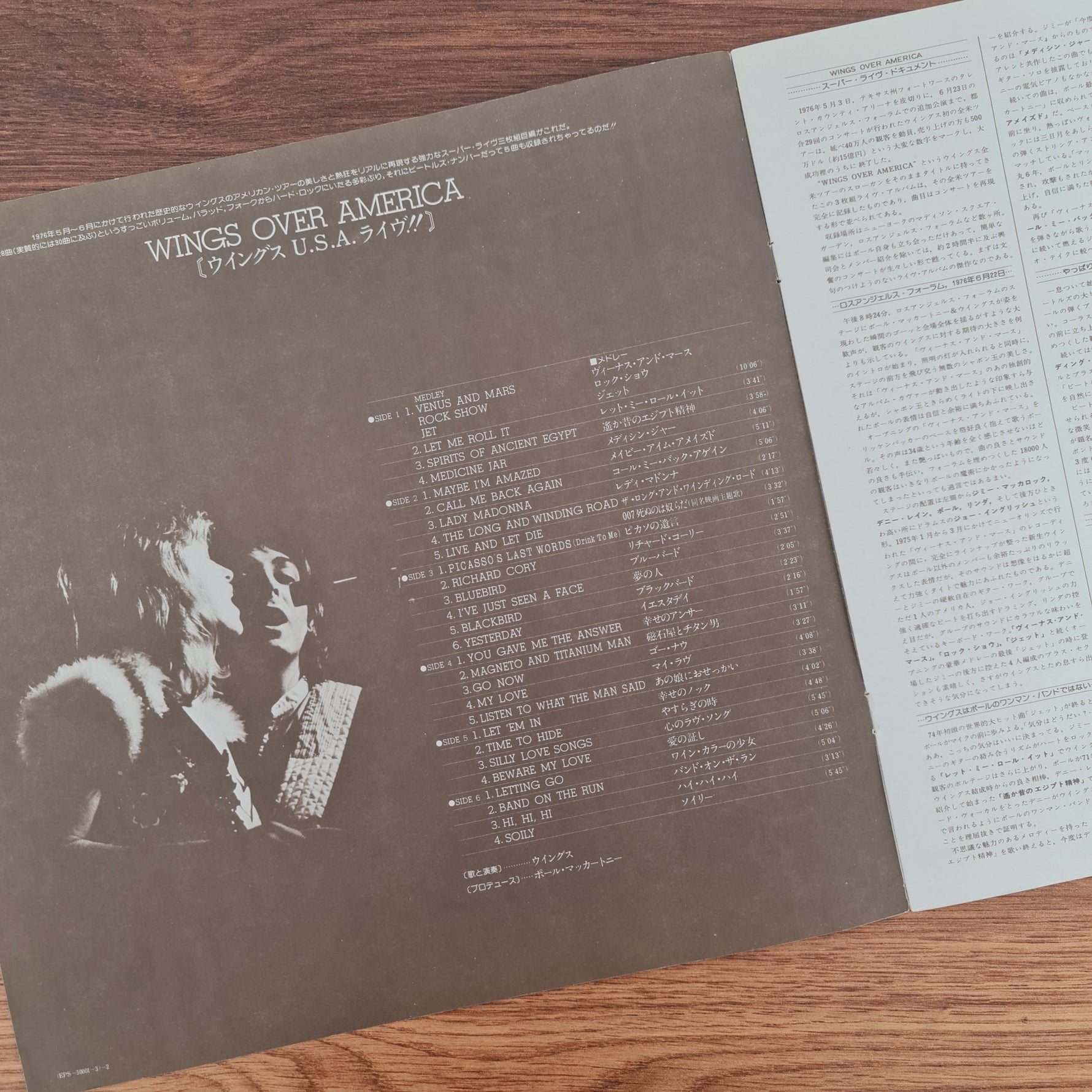 Wings – Wings Over America Japan Vinyl