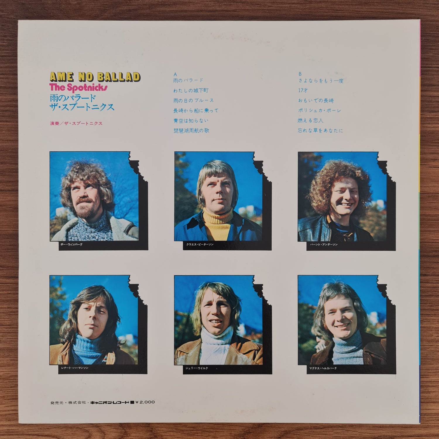 The Spotnicks – Ame No Ballad