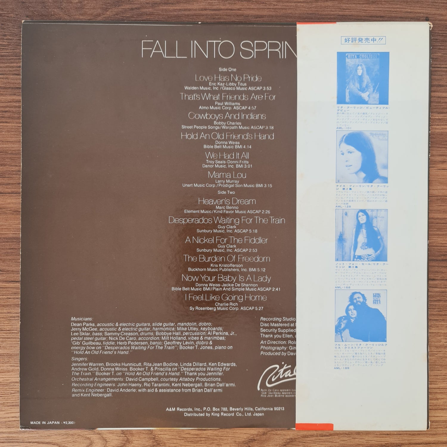 Rita Coolidge – Fall Into Spring