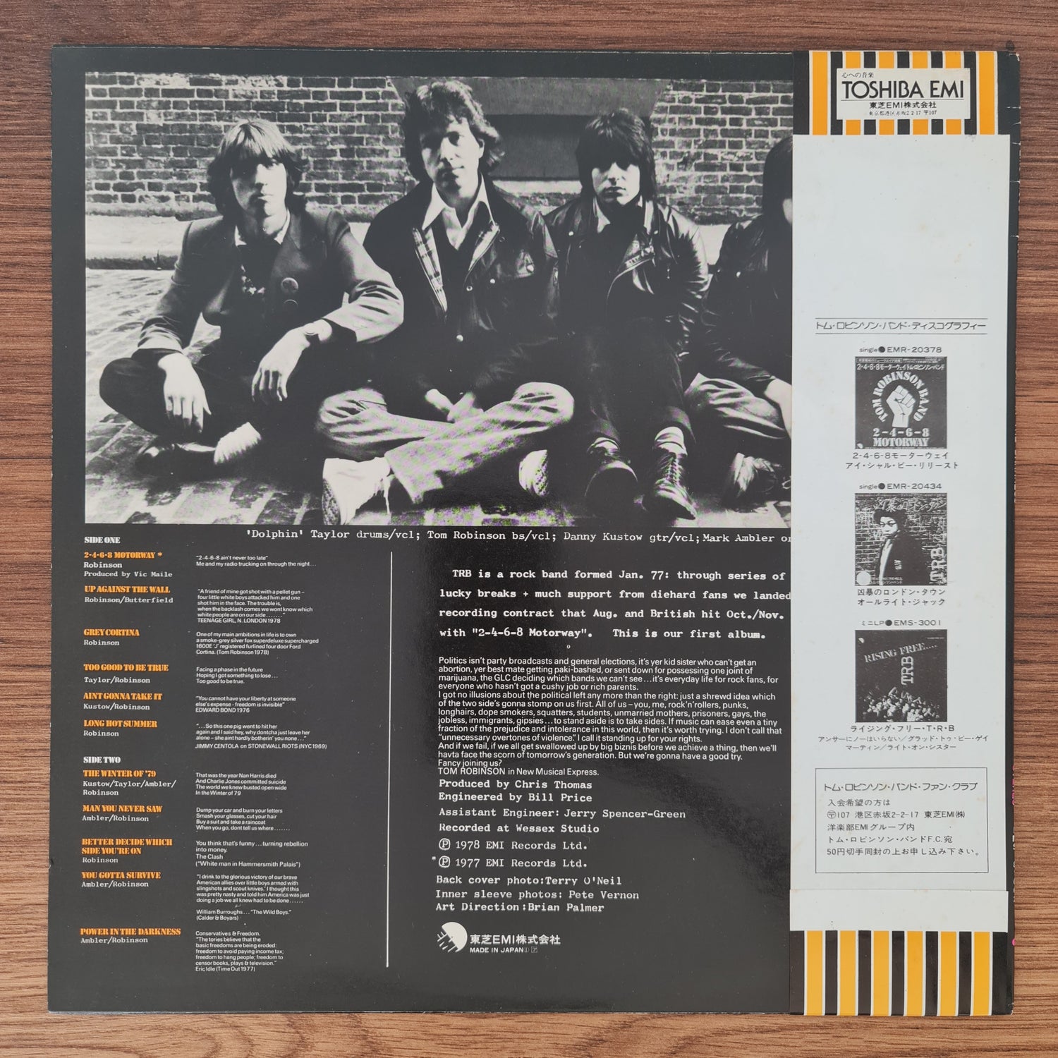 Tom Robinson Band – Power In The Darkness
