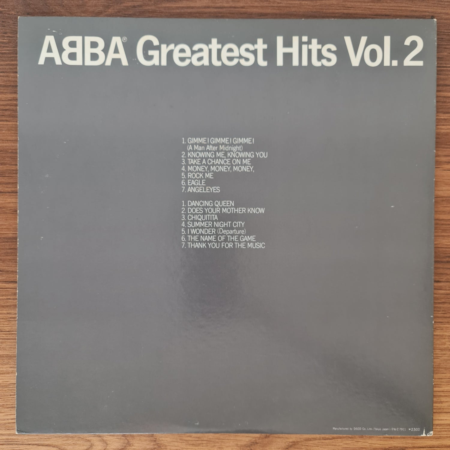 ABBA – Greatest Hits Vol. 2