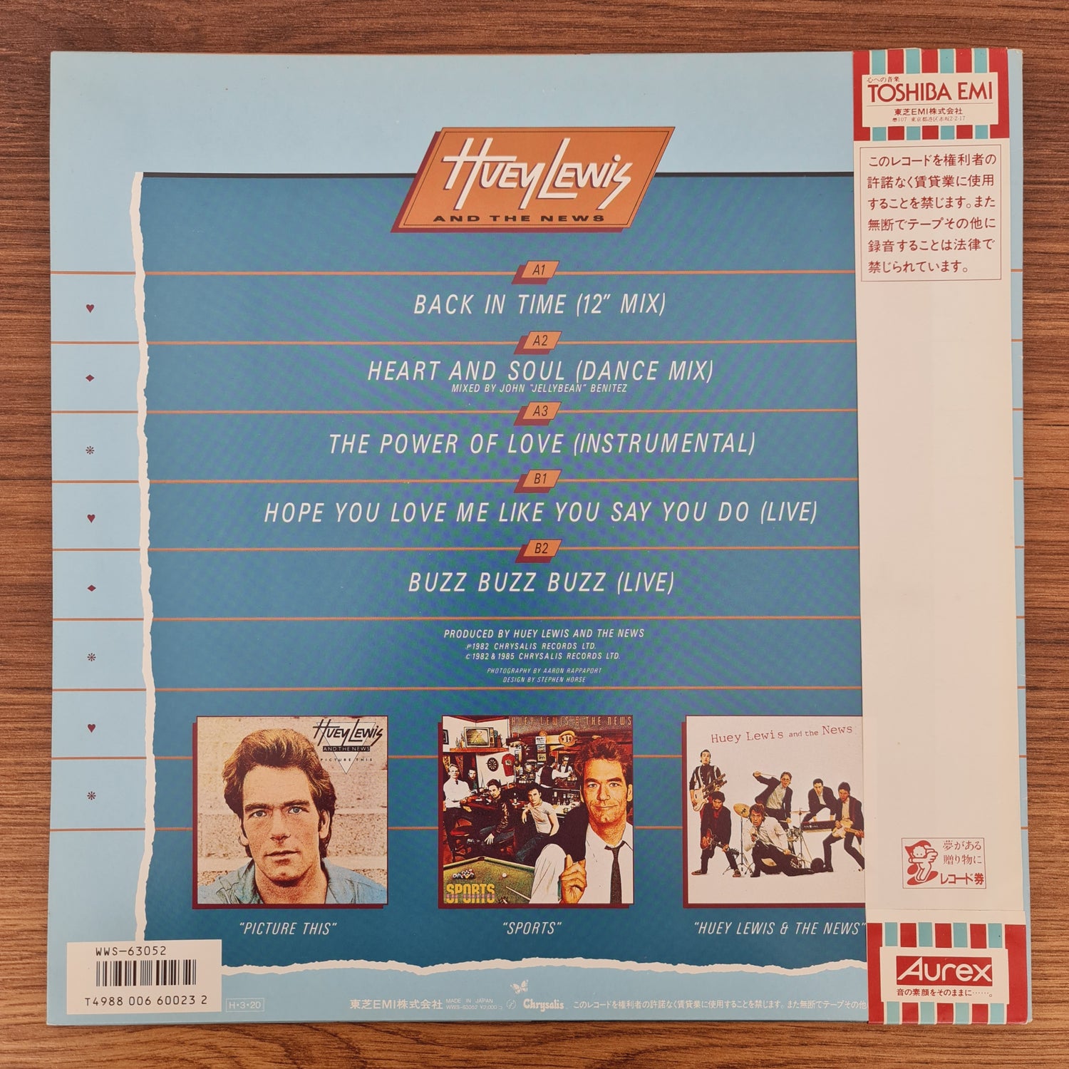 Huey Lewis And The News – Super Selections Vol. 2