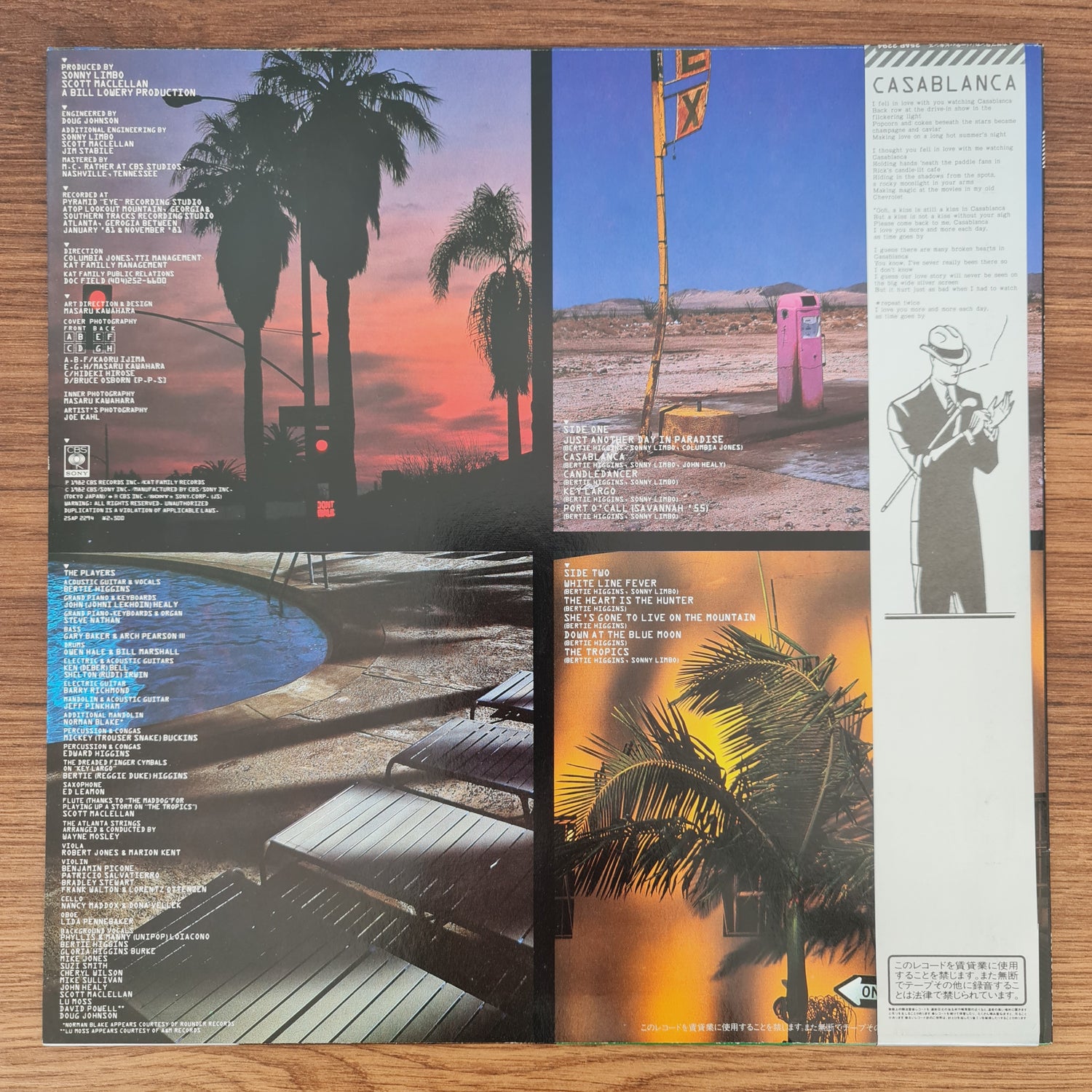 Bertie Higgins – Just Another Day In Paradise
