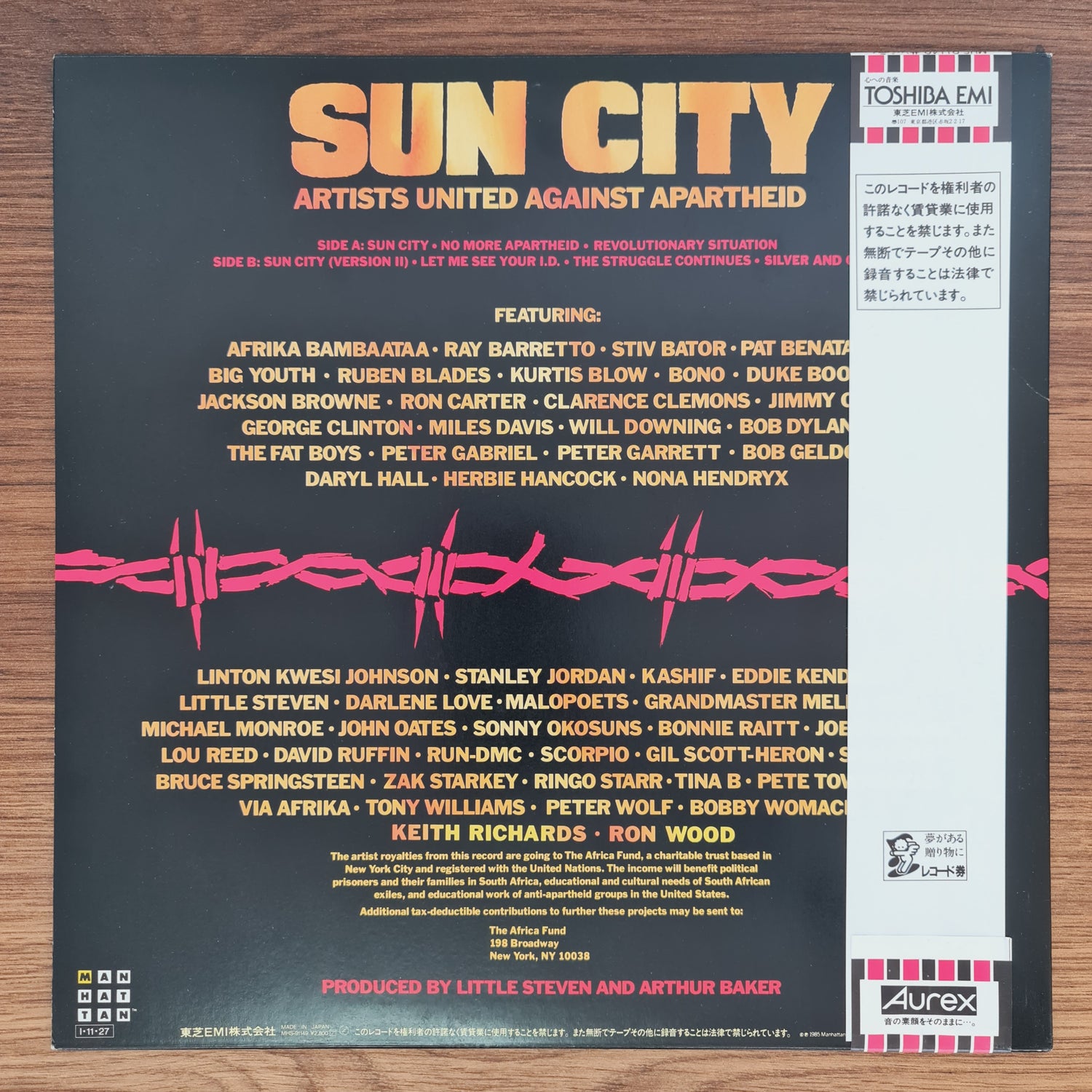 Artists United Against Apartheid – Sun City