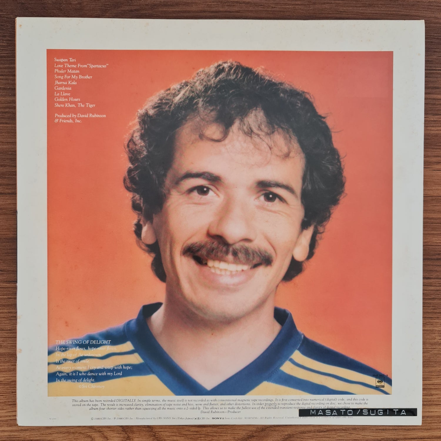 Devadip Carlos Santana – The Swing Of Delight
