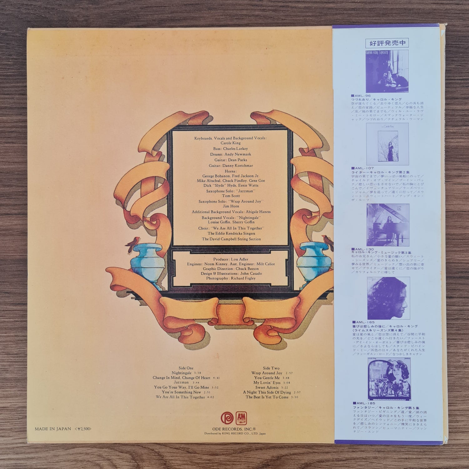 Carole King – Wrap Around Joy