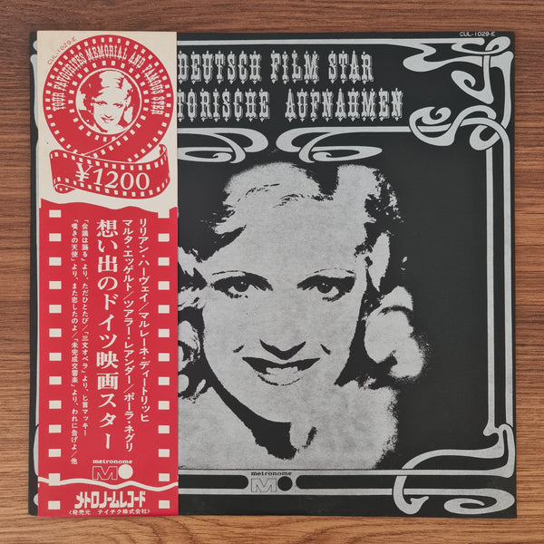 Deutsch Film-Star Historische Aufnahmen