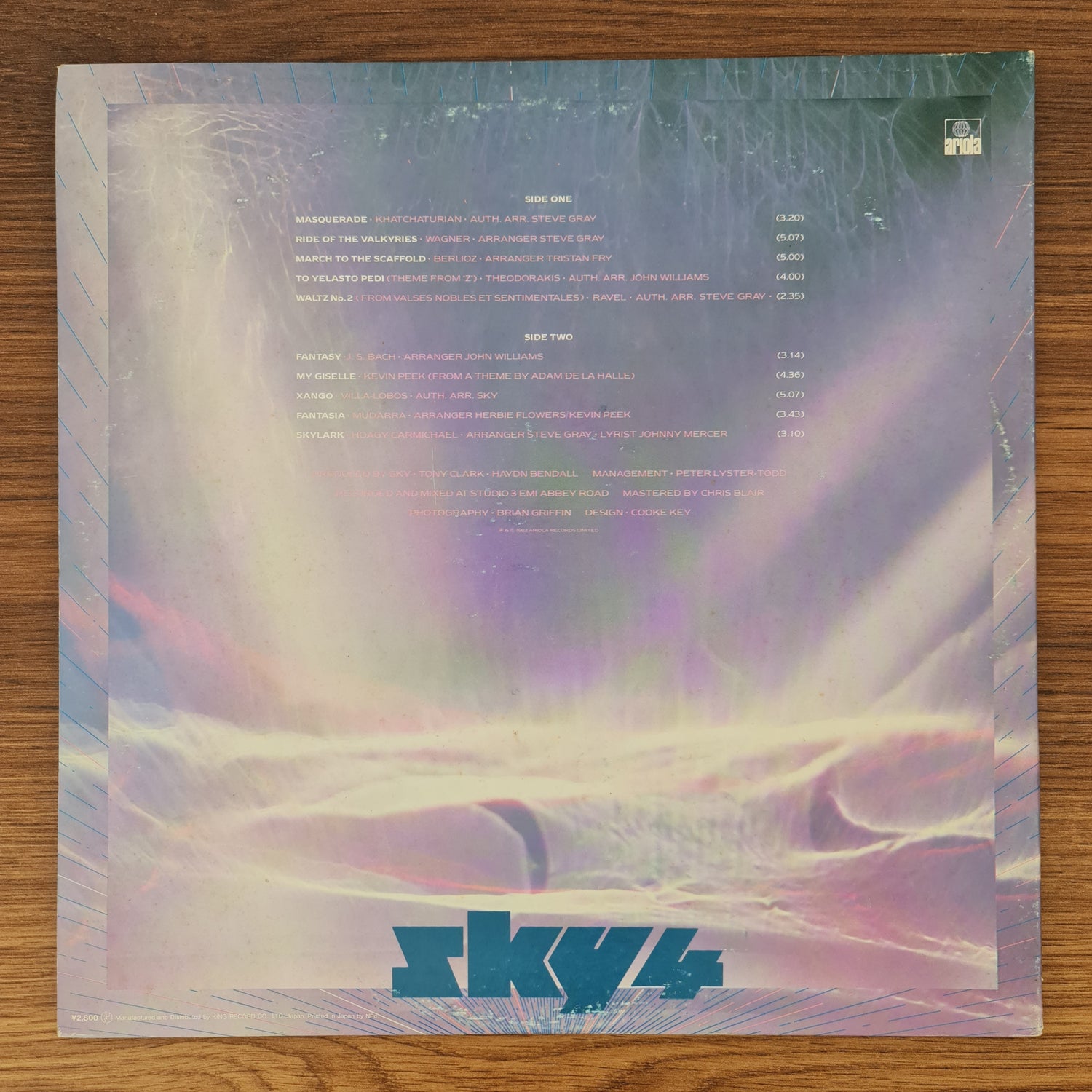 Sky – Sky 4 Forthcoming