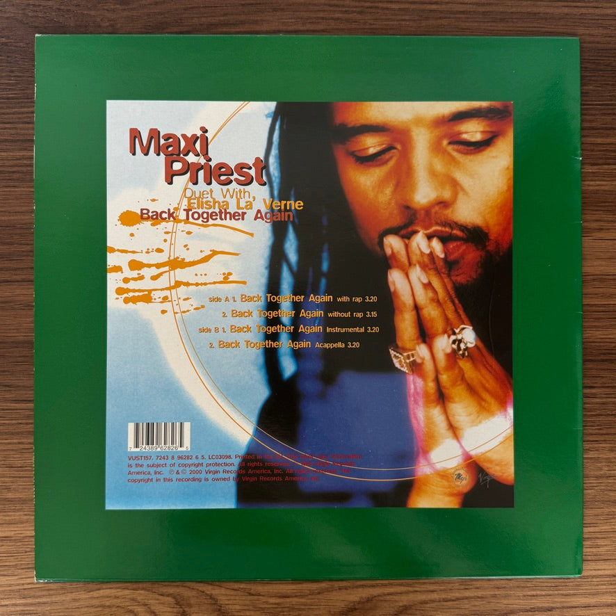 Maxi Priest Featuring Elisha La' Verne – Back Together Again