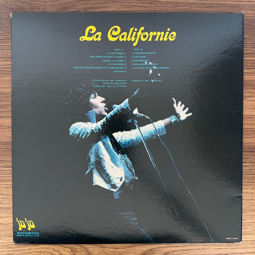 Julien Clerc – La Californie (Des Jours Entiers À T'aimer)