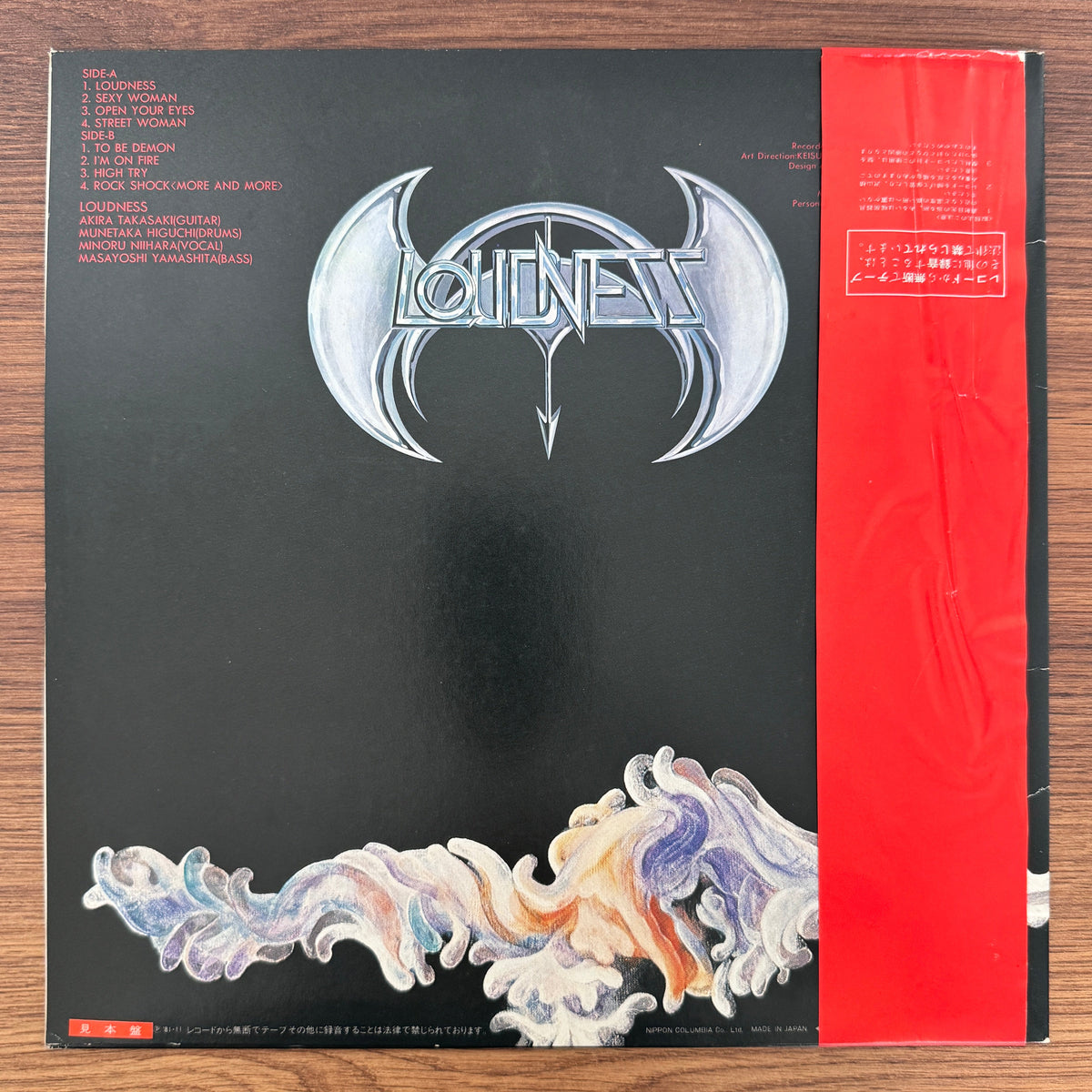 Loudness – The Birthday Eve Japan Vinyl