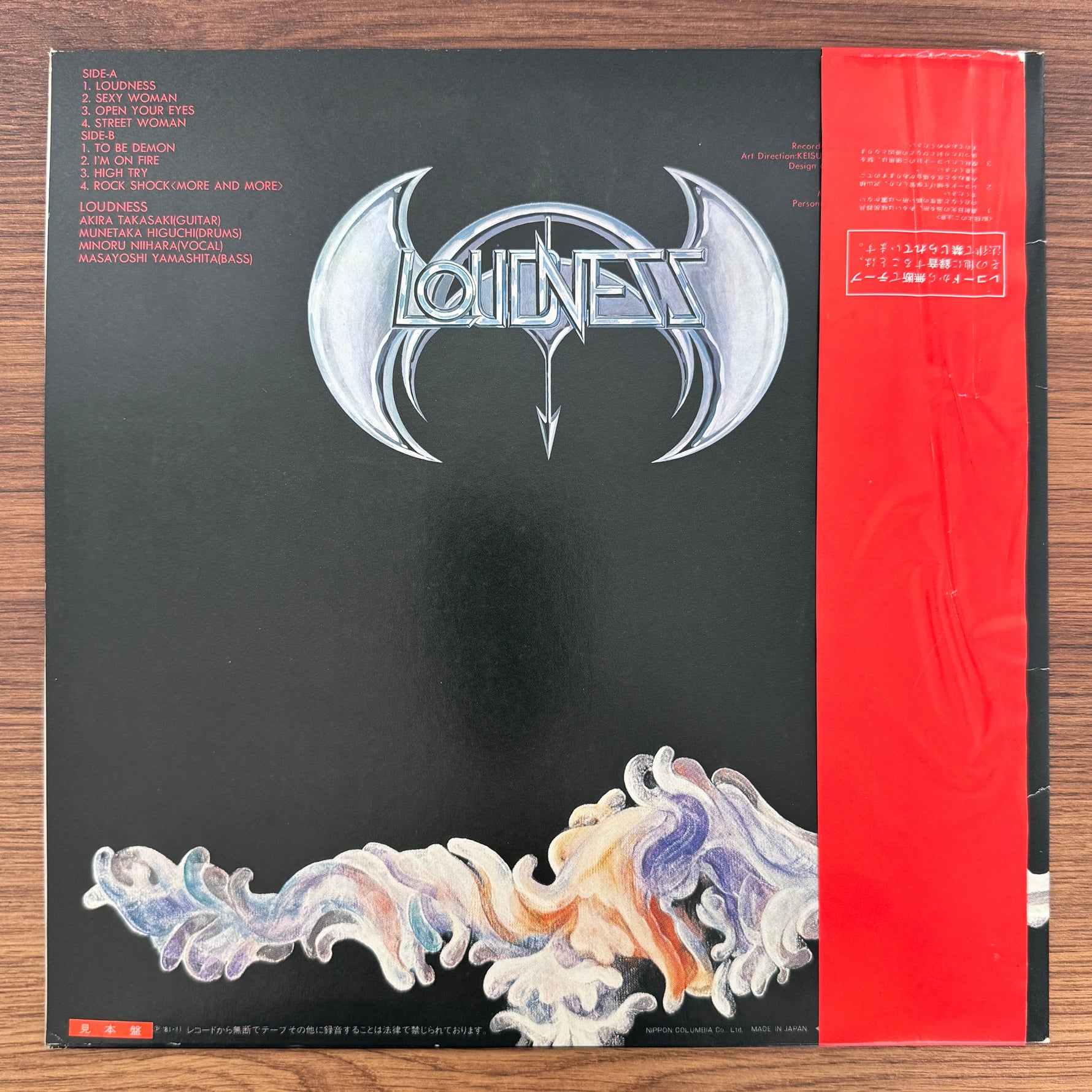 Loudness – The Birthday Eve Japan Vinyl