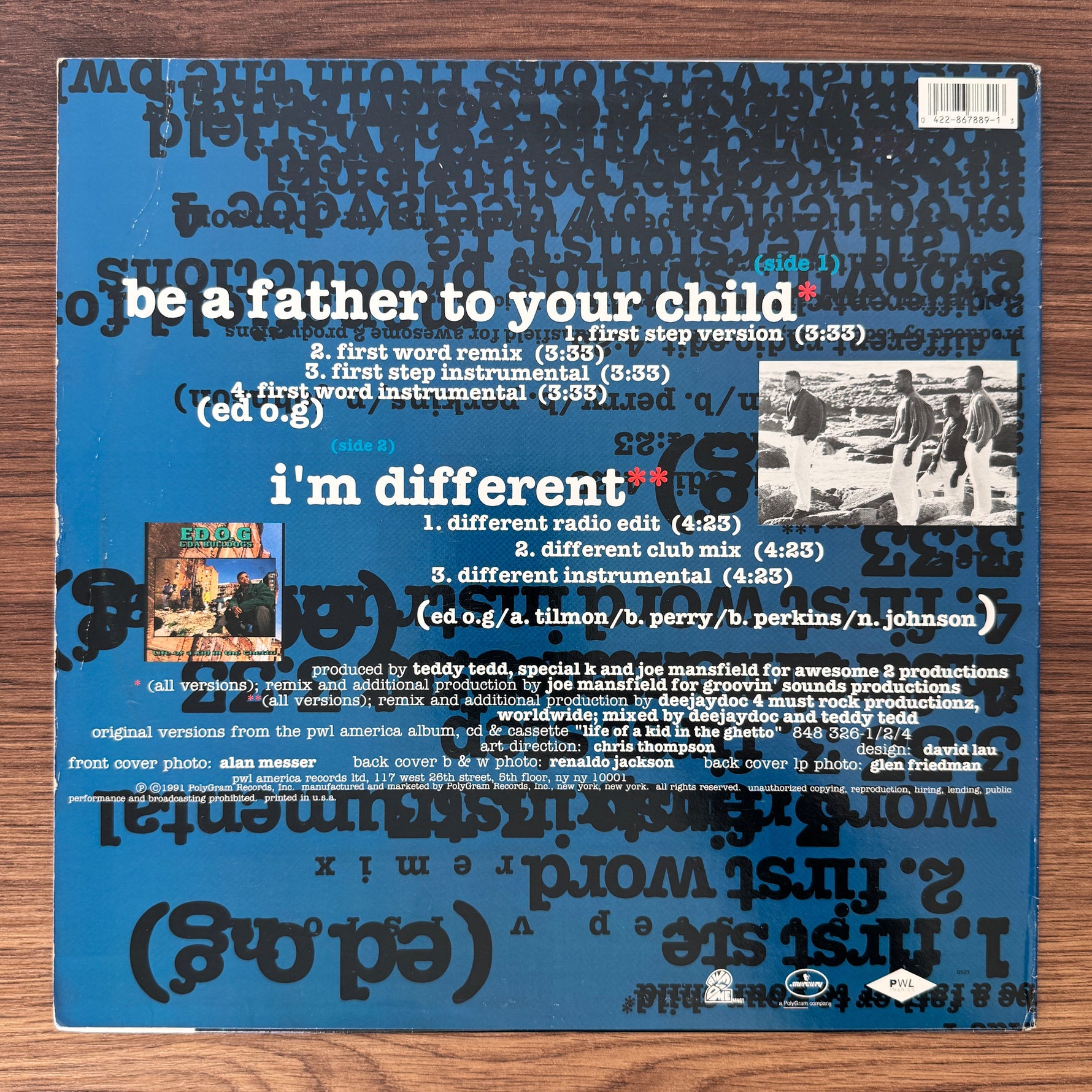 Ed O.G & Da Bulldogs – Be A Father To Your Chil Japan Vinyl