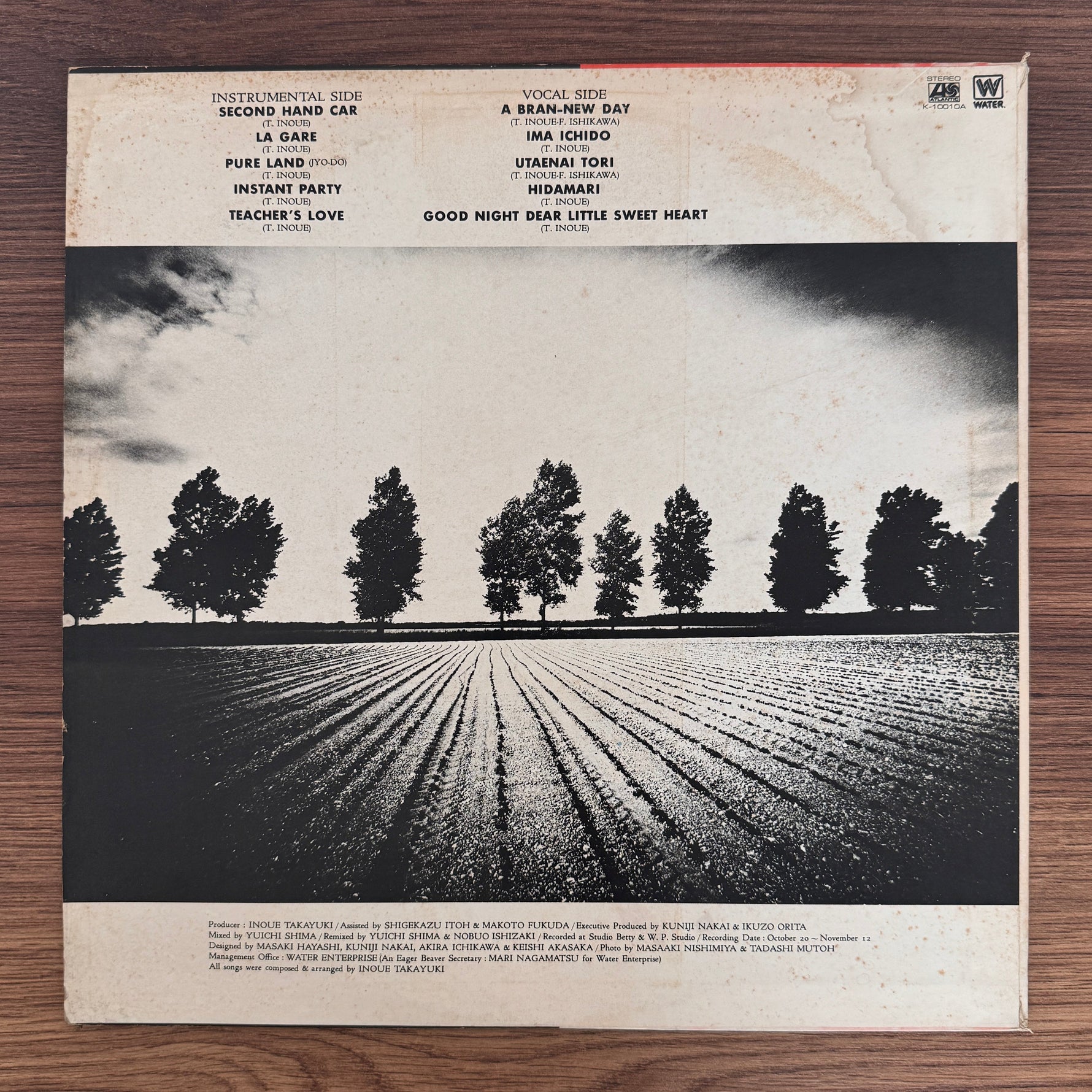 Takayuki Inoue – Don t Drink The Water Japan Vinyl
