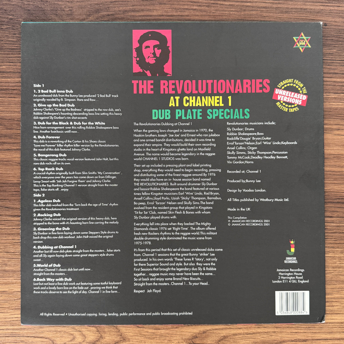 The Revolutionaries – At Channel 1 - Dub Plate Specials Japan Vinyl