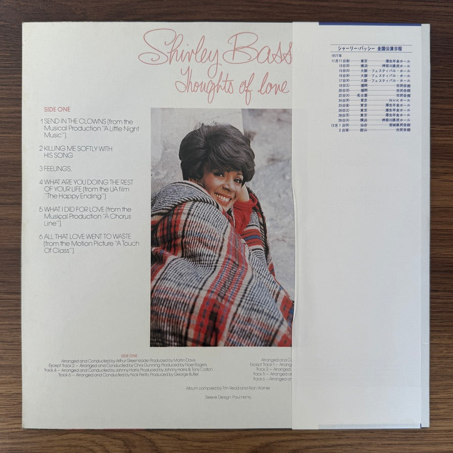 Shirley Bassey – Thoughts Of Love
