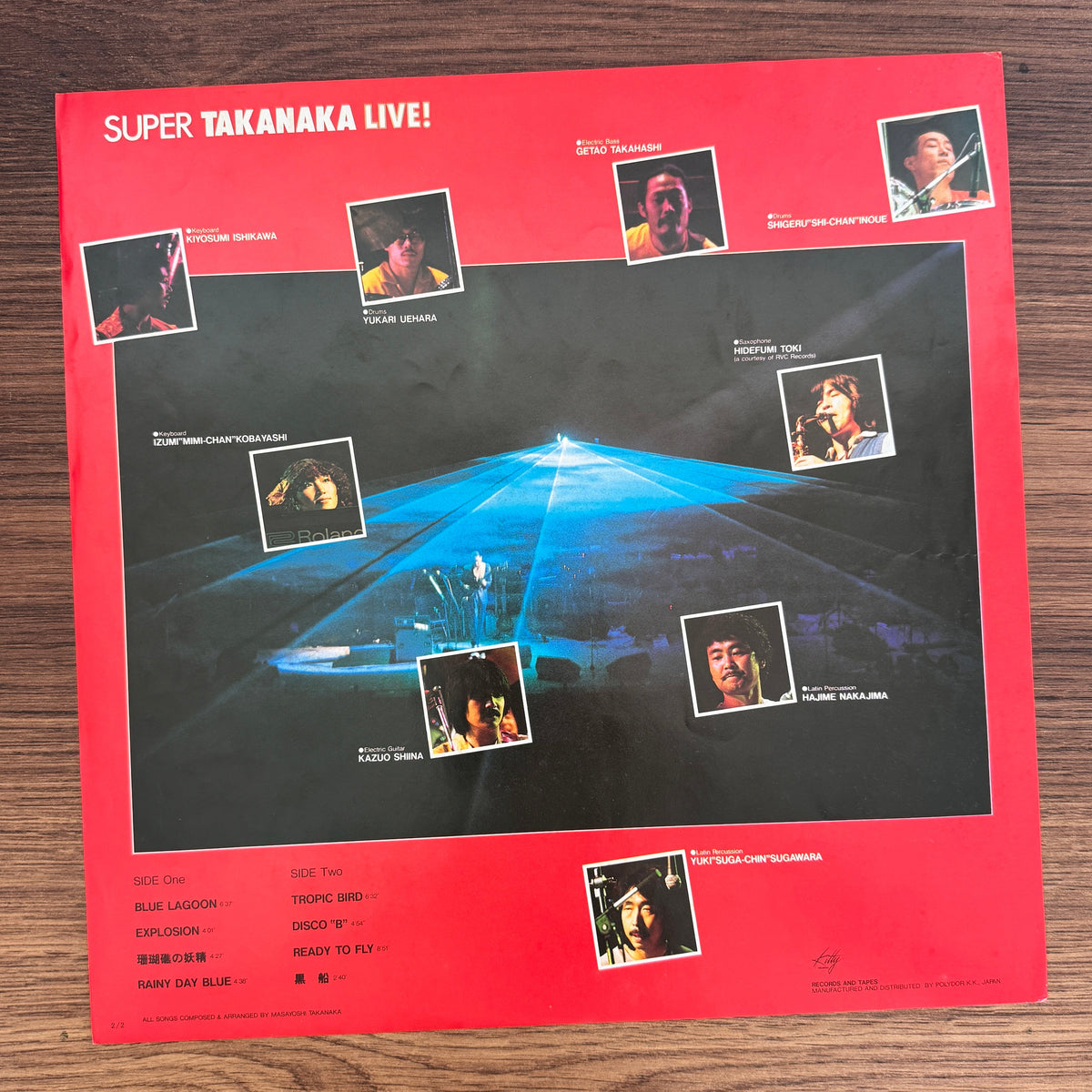 Masayoshi Takanaka – Super Takanaka Live! Japan Vinyl