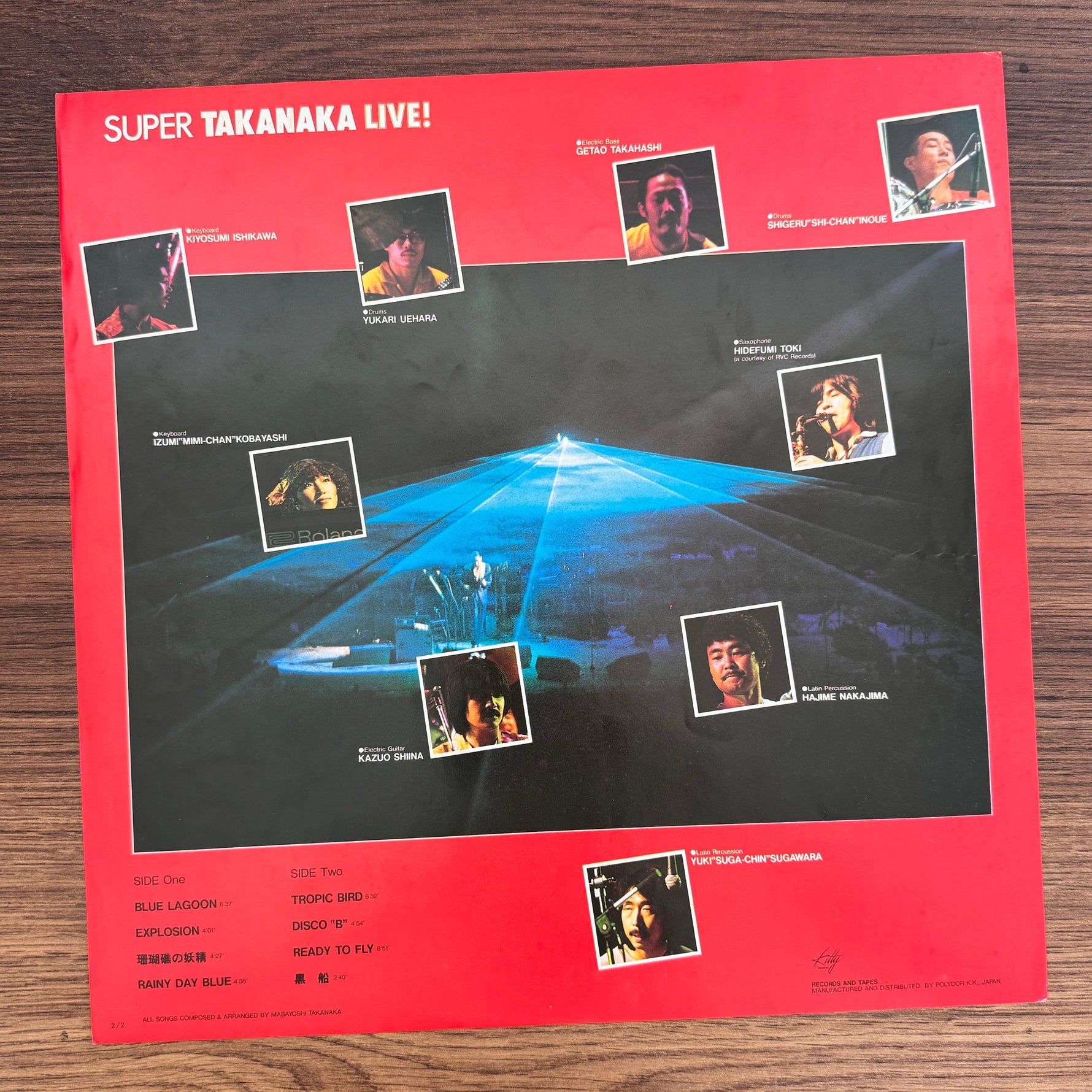 Masayoshi Takanaka – Super Takanaka Live! Japan Vinyl