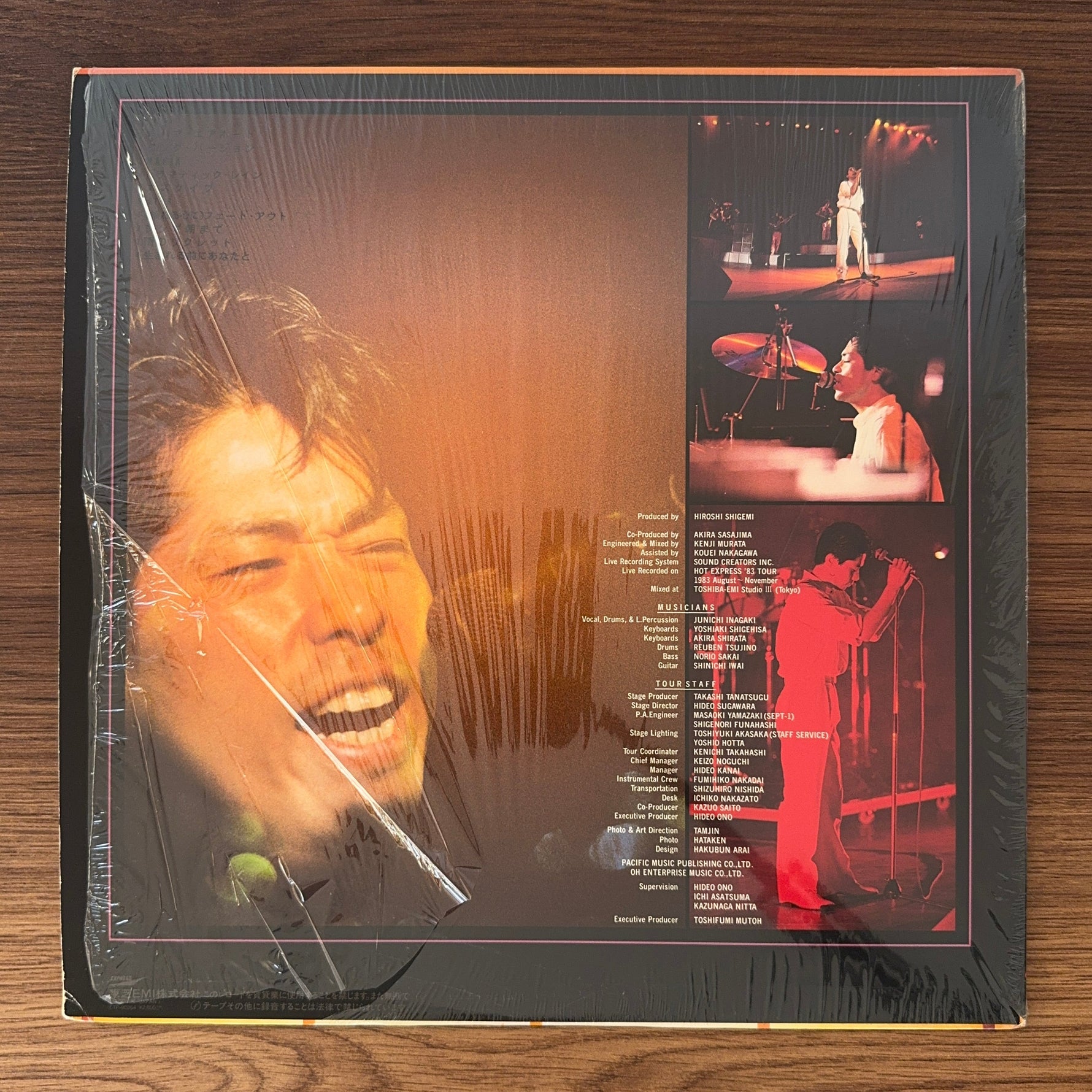 Junichi Inagaki – J.Live (J.I. Hot Express '83 Autumn Tour) Japan Vinyl
