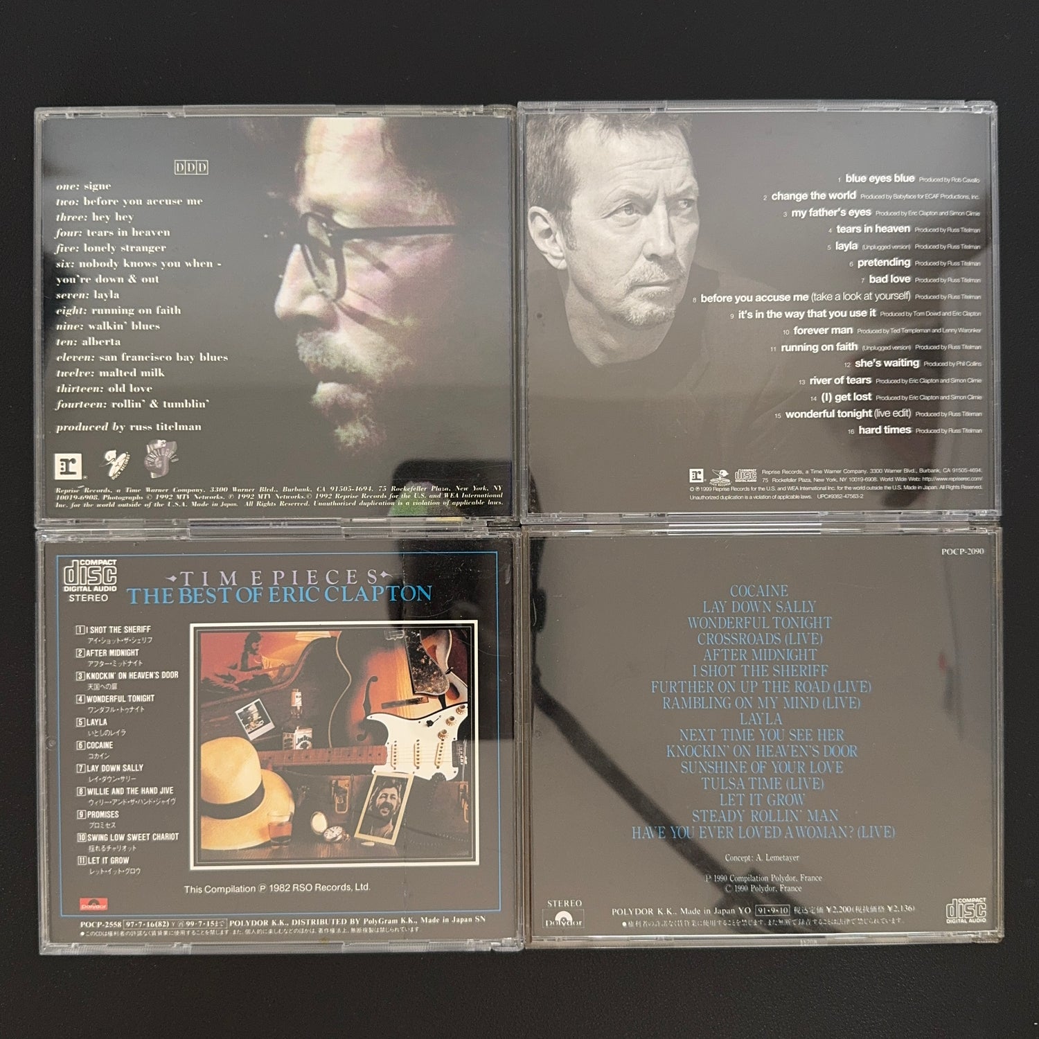 Eric Clapton CD Lotu 2 (4 Adet)
