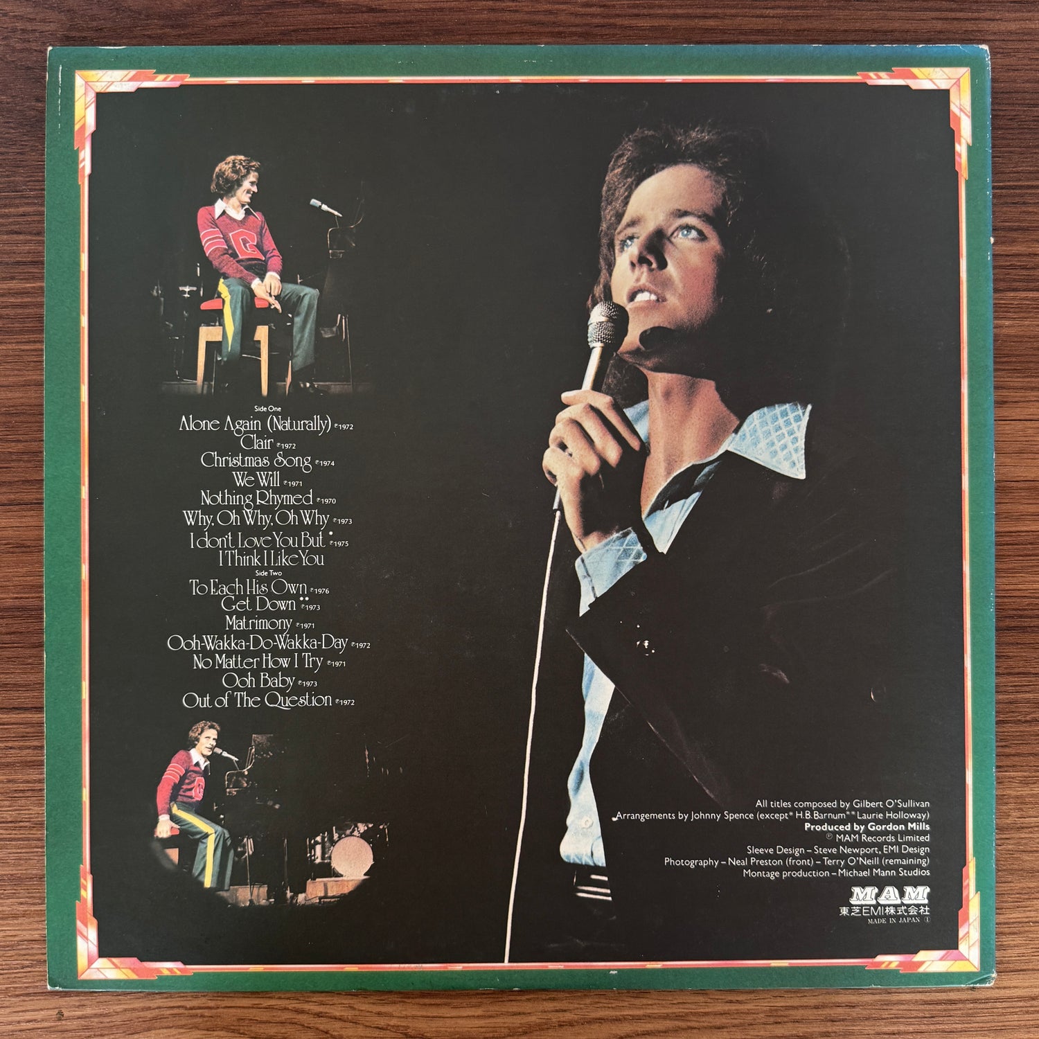 Gilbert O'Sullivan – Gilbert O'Sullivan Greatest Hits