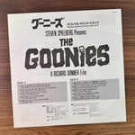 The Goonies Original Soundtrack Japan Vinyl