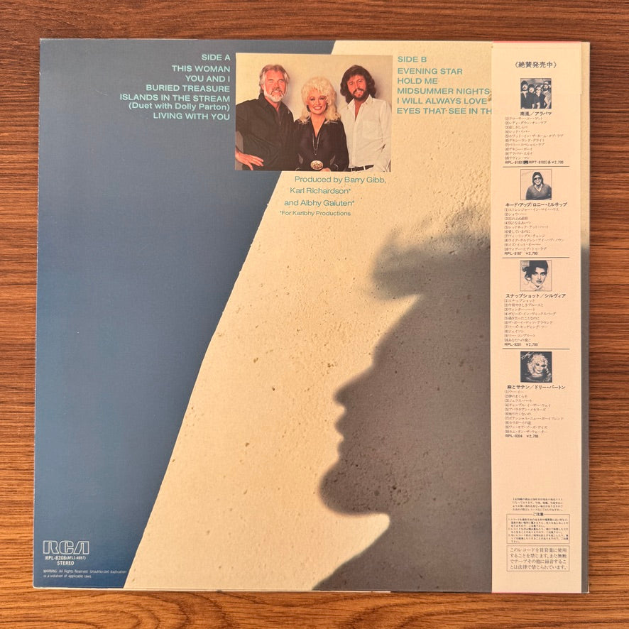 Kenny Rogers – Eyes That See In The Dark Japan Vinyl