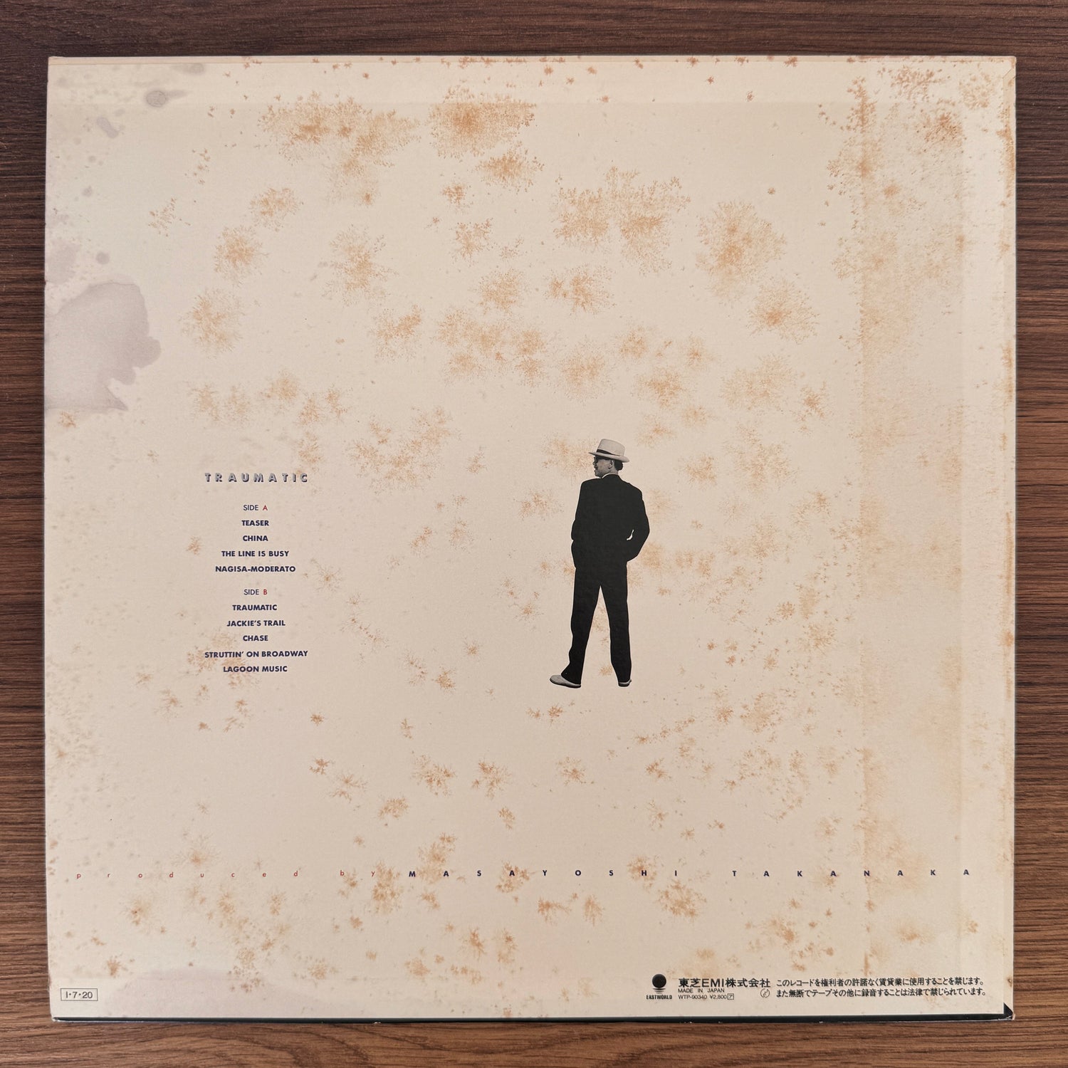 Masayoshi Takanaka – Traumatic Japan Vinyl