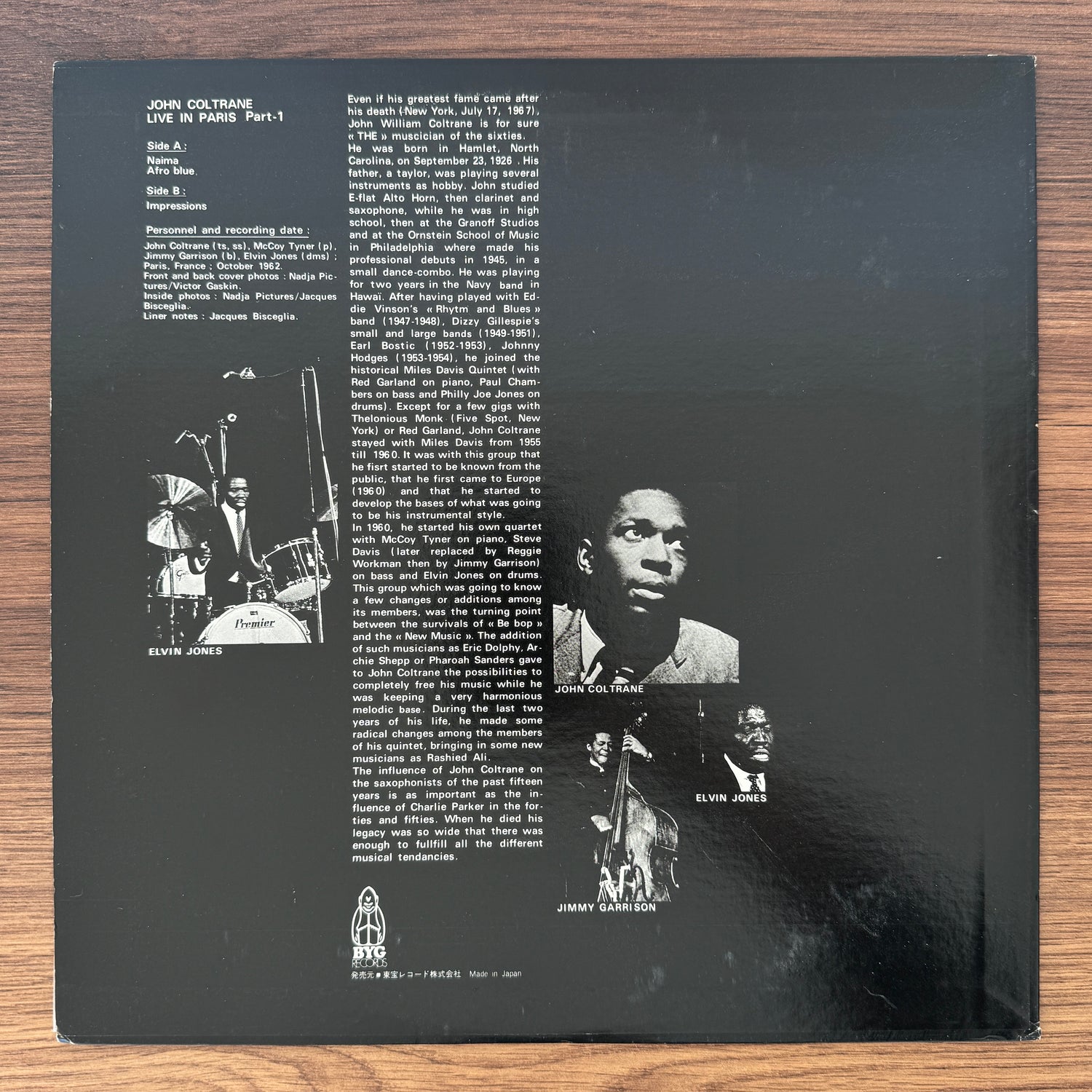 John Coltrane – Live In Paris Part 1