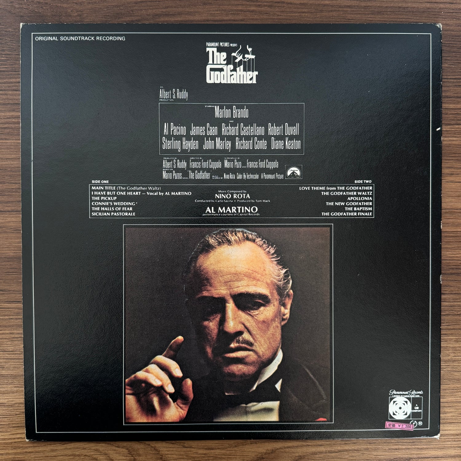 Nino Rota – The Godfather Original Soundtrack