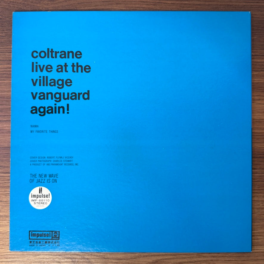 John Coltrane – Live At The Village Vanguard Again!