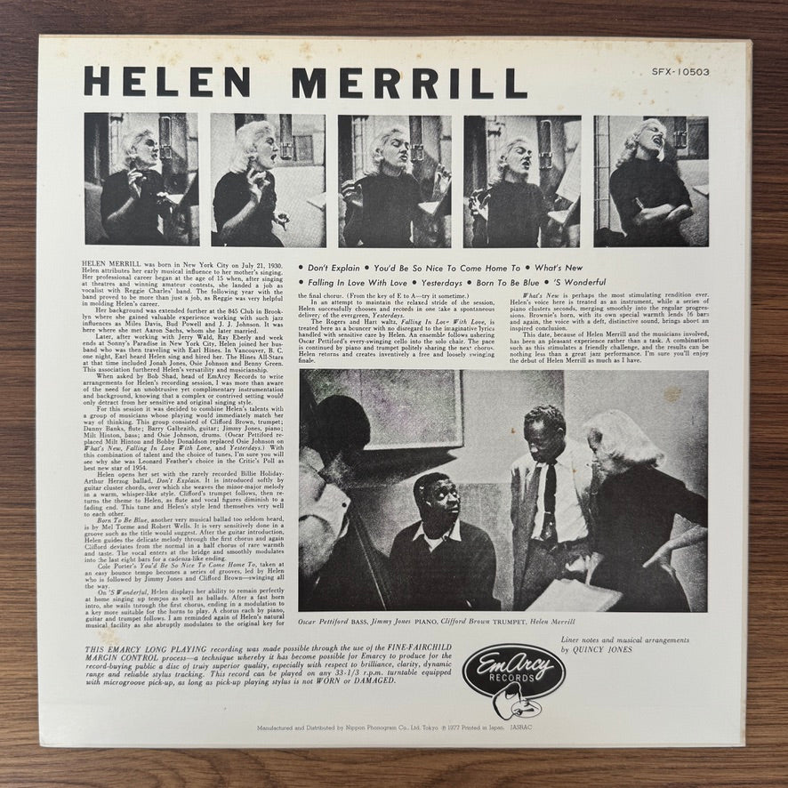 Helen Merrill – Helen Merrill