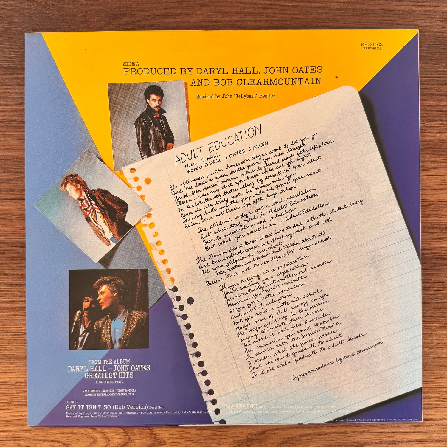 Daryl Hall John Oates – Adult Education