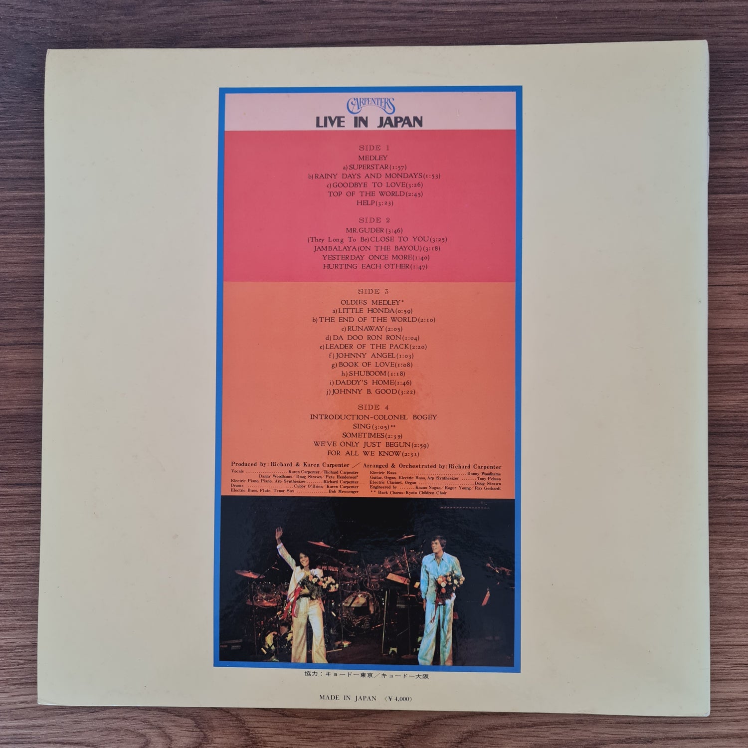 Carpenters – Live In Japan