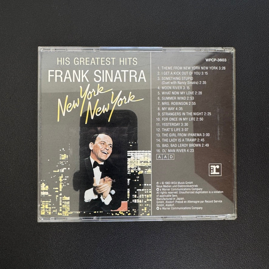 Frank Sinatra – New York New York: His Greatest Hits CD