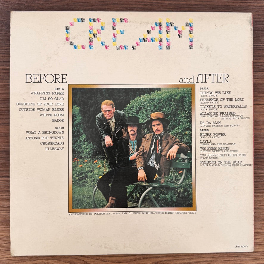 Cream – Before And After Japan Vinyl