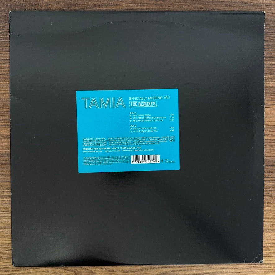 Tamia – Officially Missing You (The Remixes) Japan Vinyl