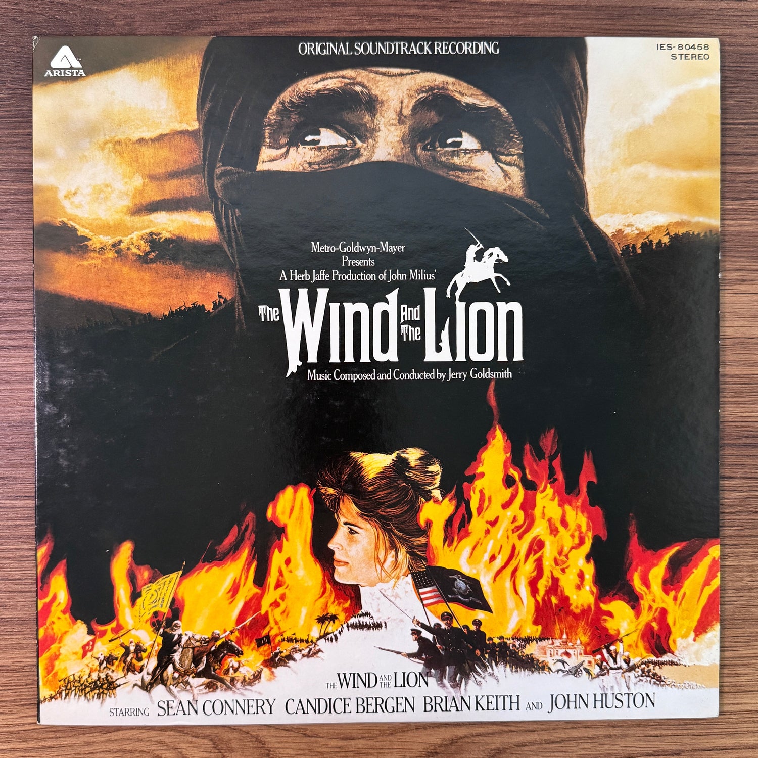 Jerry Goldsmith – The Wind And The Lion Original Soundtrack Japan Vinyl