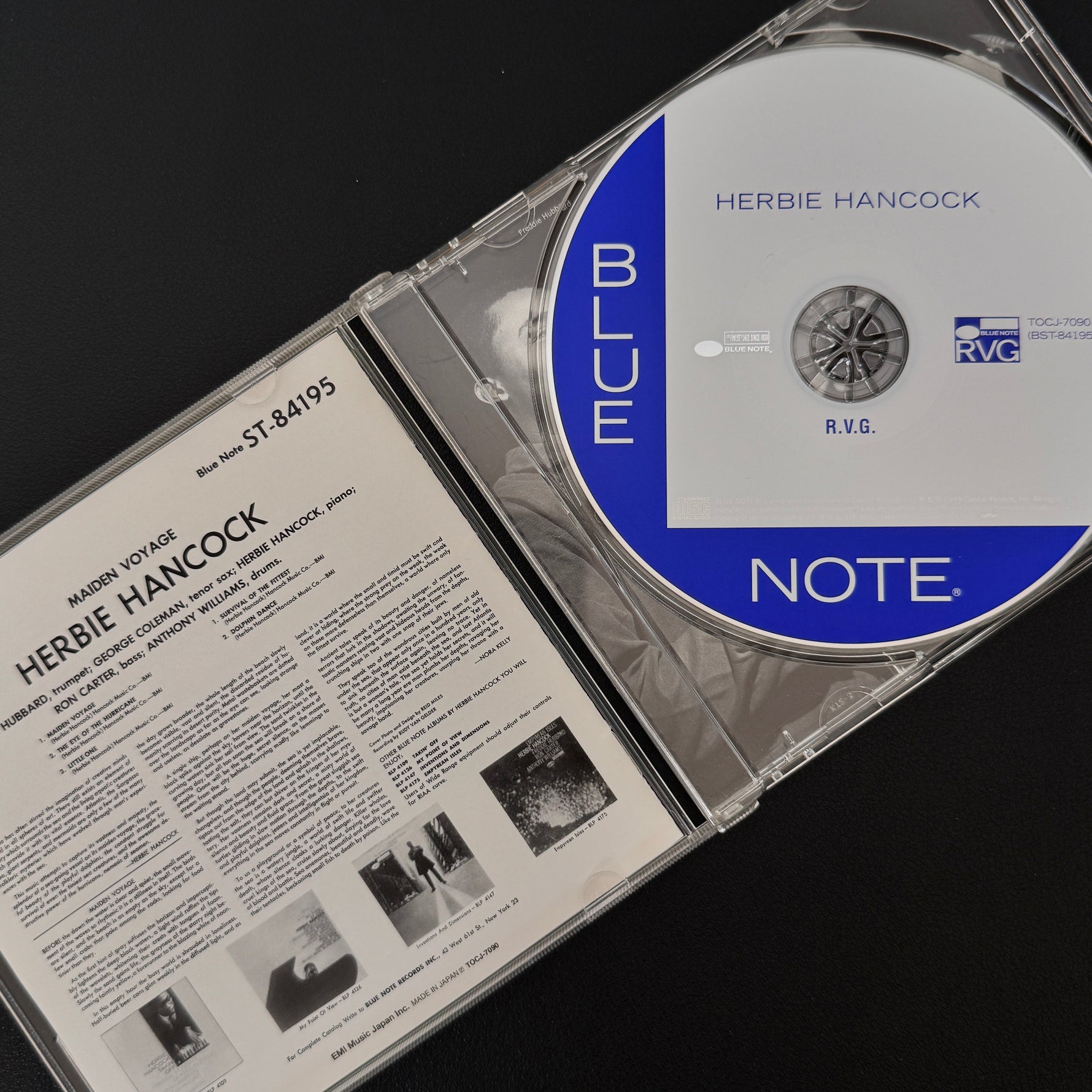 Herbie Hancock – Maiden Voyage CD Japan Vinyl