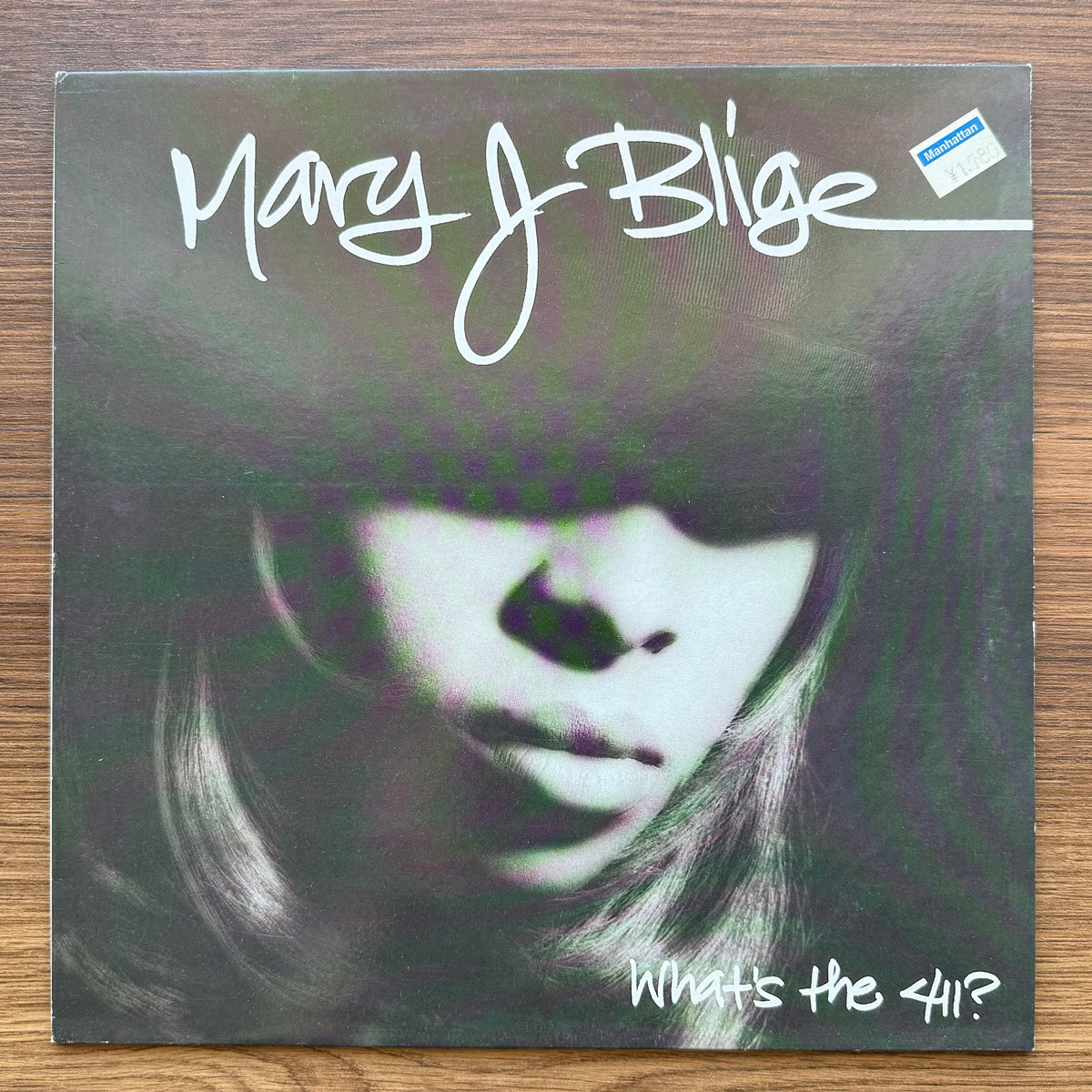 Mary J Blige – What's The 411? 33'lük LP PLAK Japan Vinyl